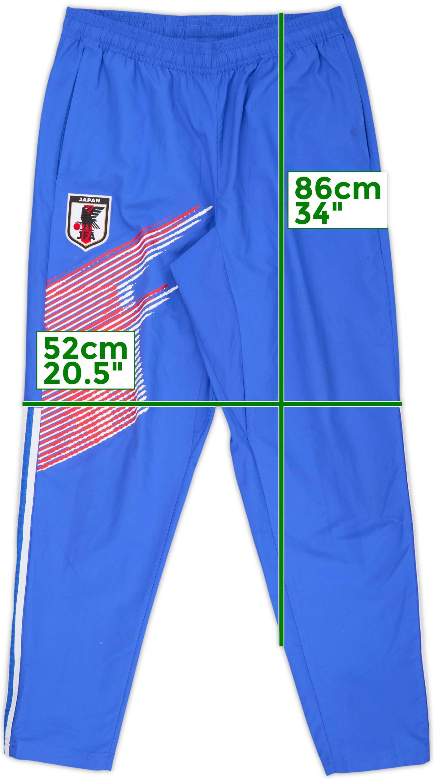 2022-23 Japan adidas Track Pants/Bottoms - 7/10 - (M)
