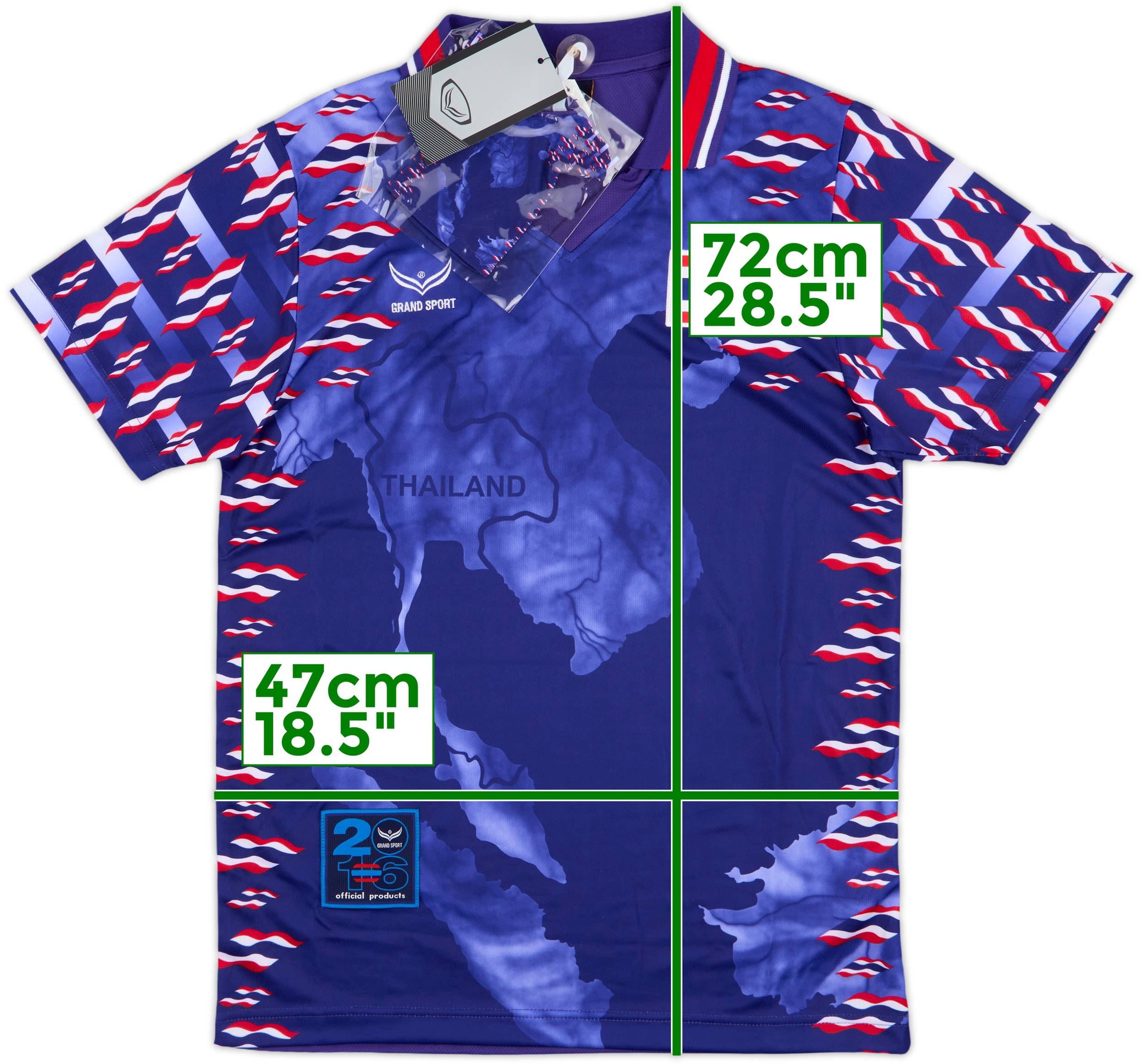 Classic Football Thailand Retro Football Shirts 1998 Thailand FBT