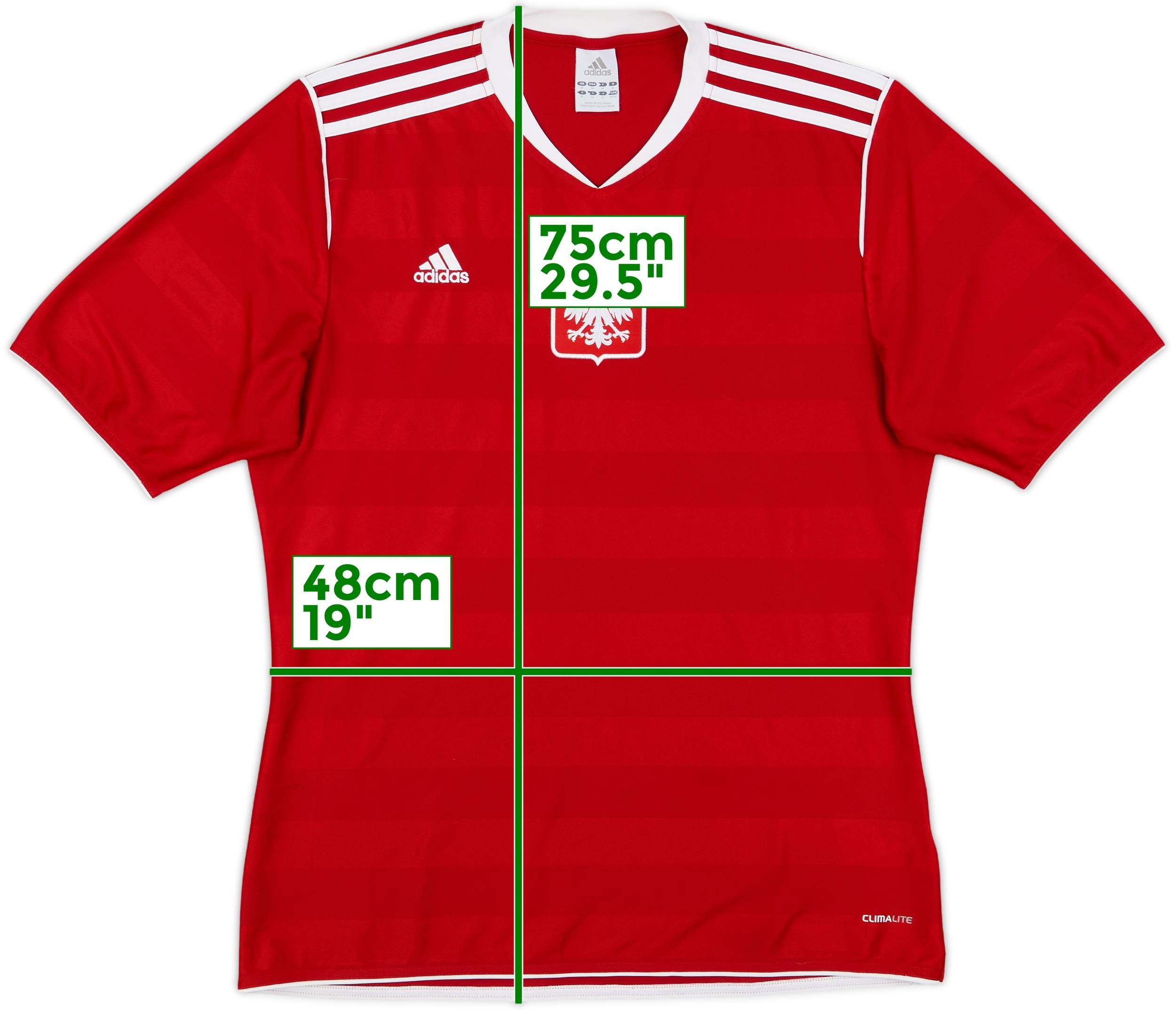 2012-13 Poland adidas '1986-87 Away' Heritage Shirt 9/10 (M)