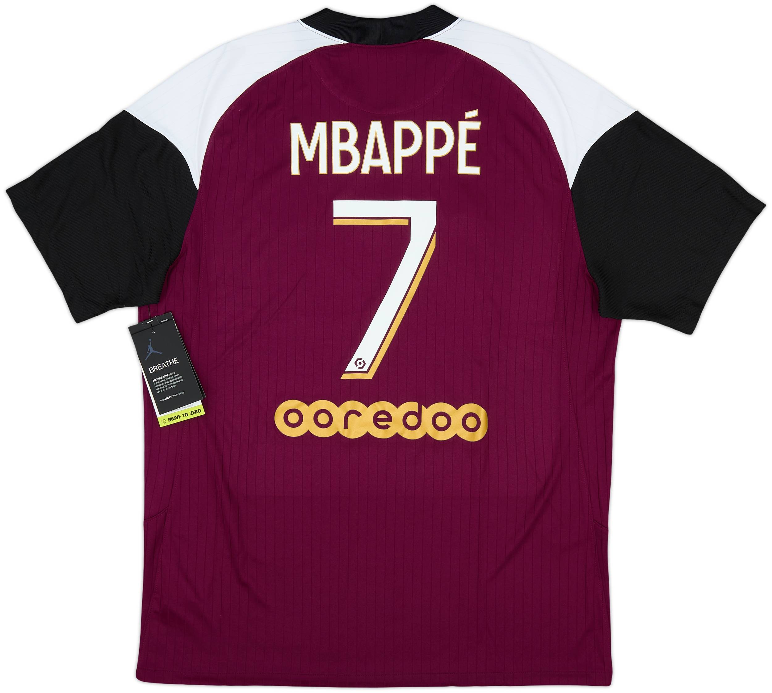 2020/21パリ・サンジェルマン/ NEW / L / #7 / MBAPPÉ 2020/21 PSG Home Jersey #7 Mbappe Small Nike Paris Saint