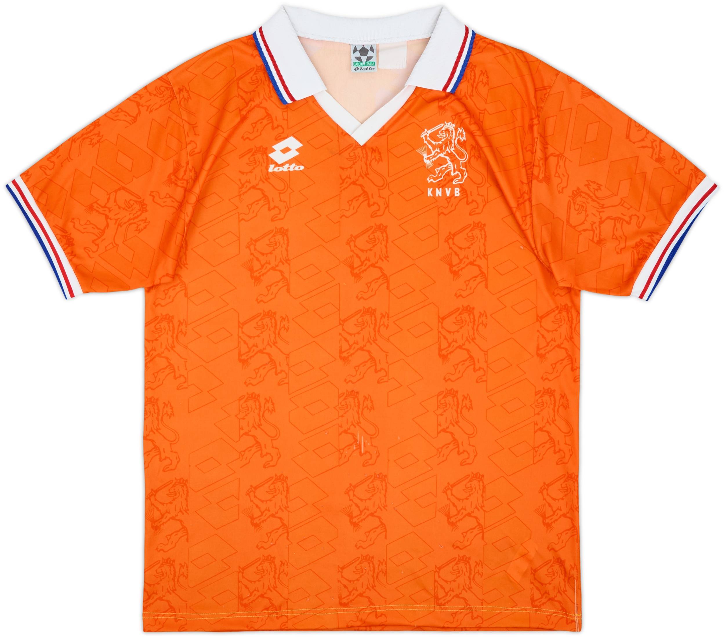 lotto 1994 オランダ代表トラックスーツ　Mサイズ 1994 Netherlands Home Shirt - 7/10 - (L)