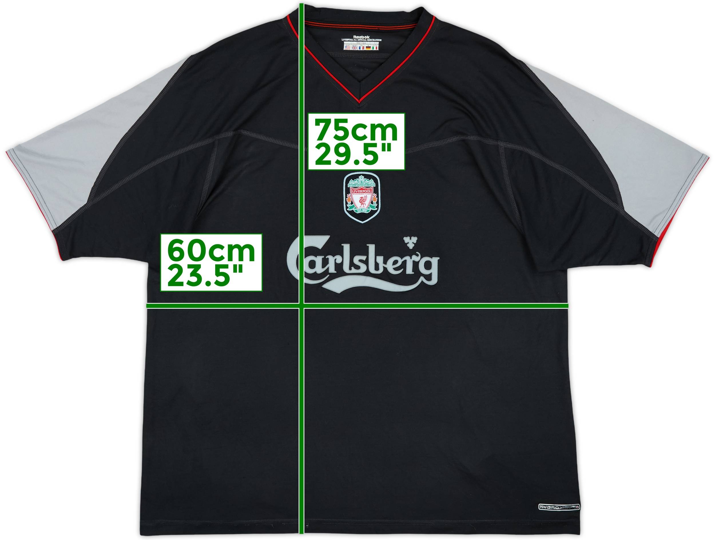 2002-04 Liverpool Away Shirt Gerrard #17 - 8/10 - (XL)