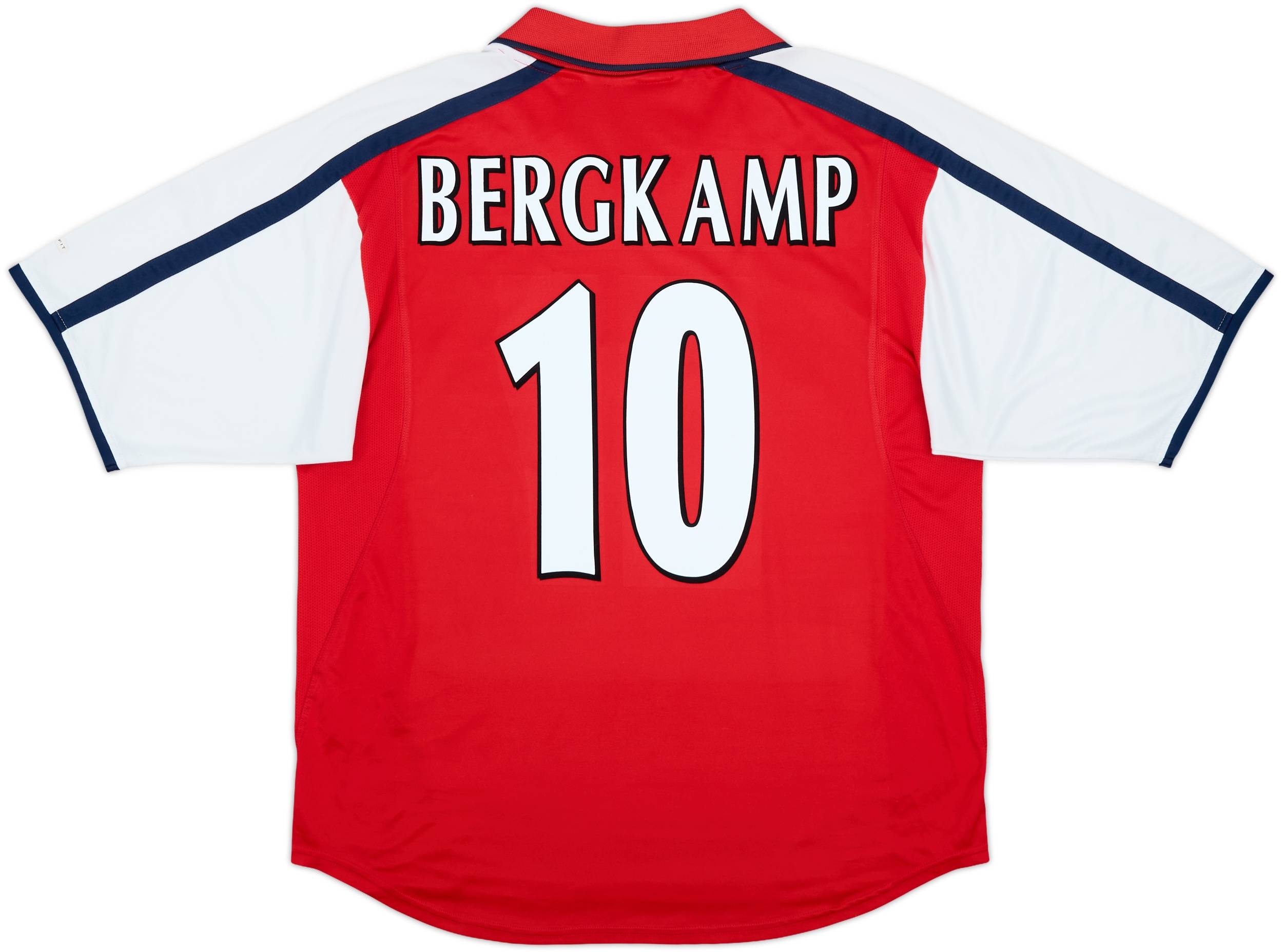 2000-02 Arsenal Home Shirt Bergkamp #10 - 6/10 - (L)