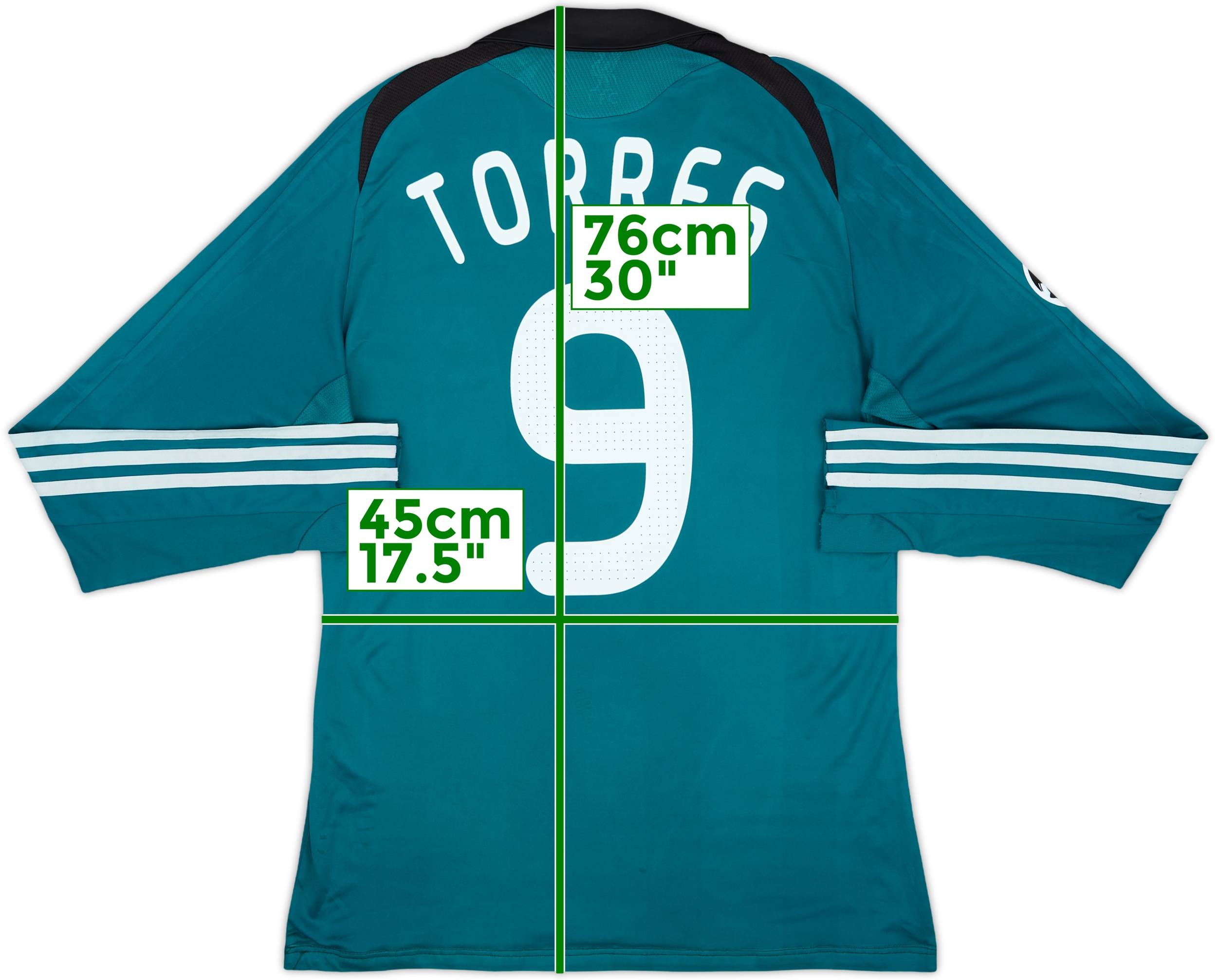 2008-09 Liverpool Third L/S Shirt Torres #9 - 4/10 - (S)