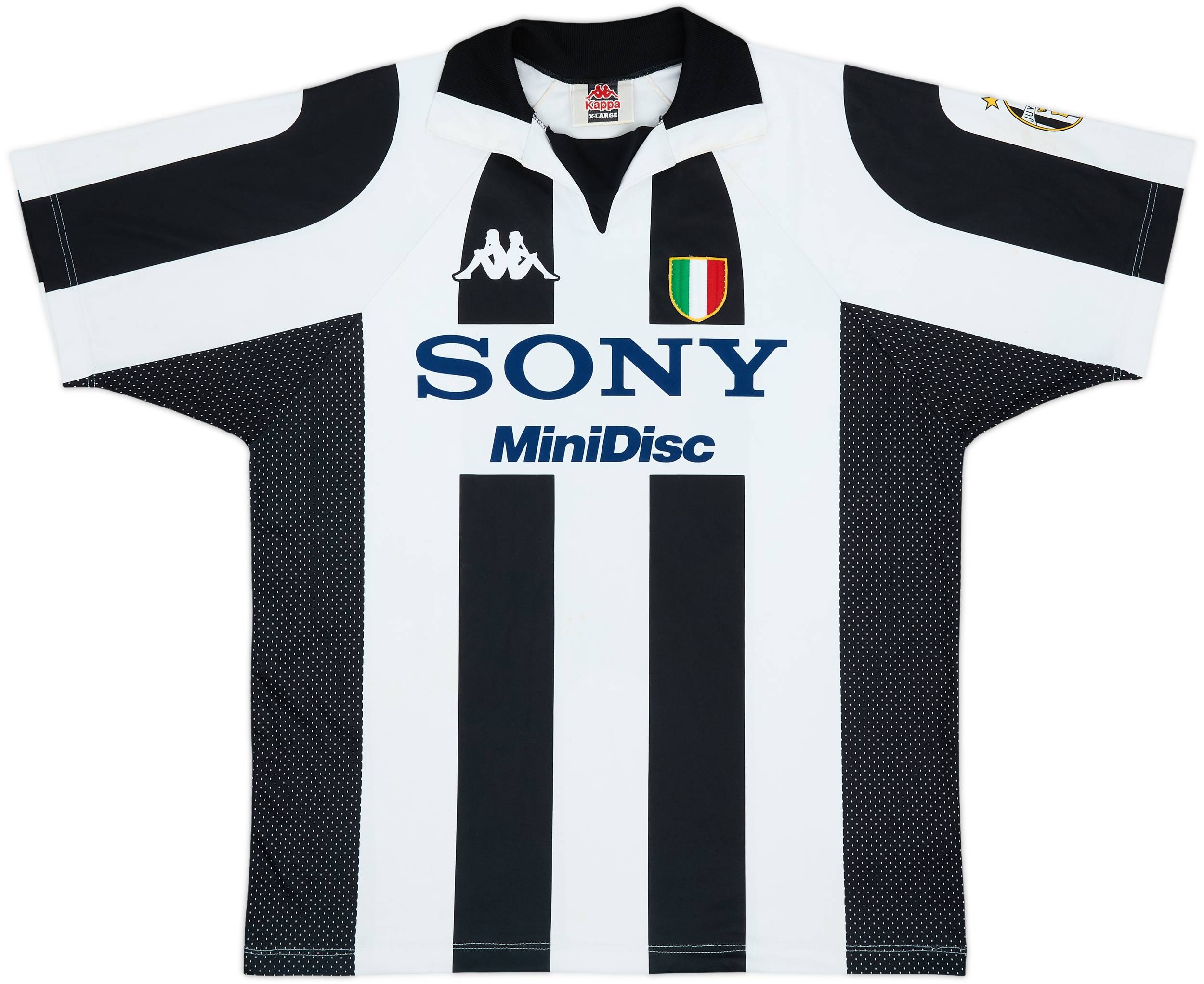 1997-98 Juventus Basic Centenary Home Shirt Zidane #21 - 6/10 - (XL)
