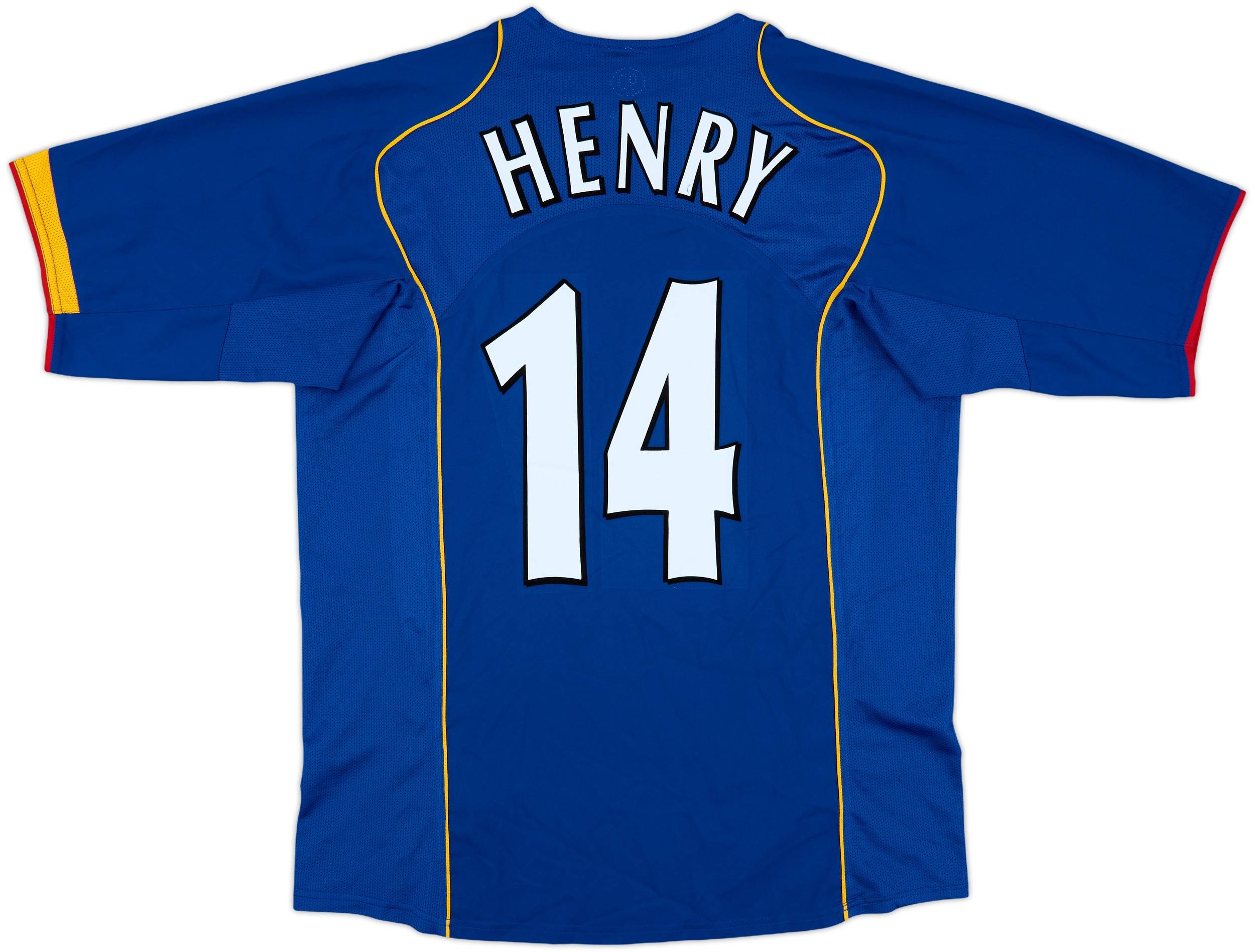 2004-06 Arsenal Away Shirt Henry #14 - 8/10 - (L)