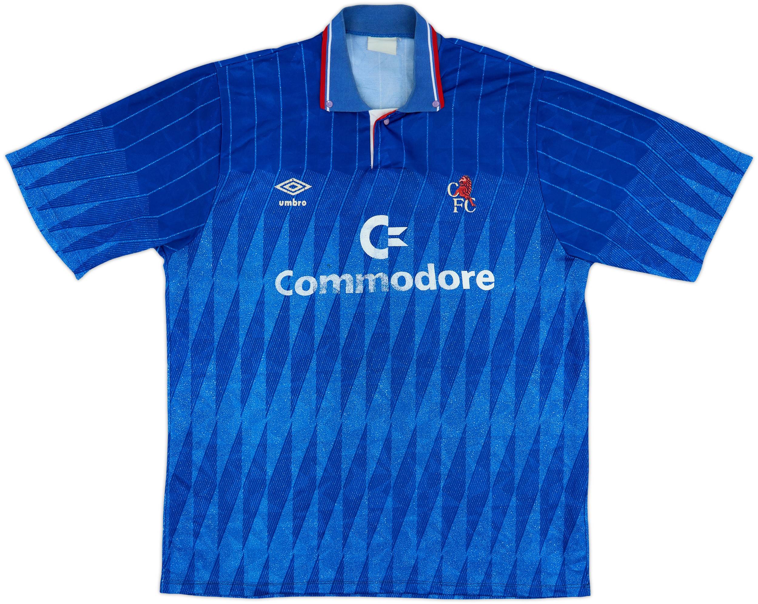 1989-91 Chelsea Home Shirt - 5/10 - (XL)