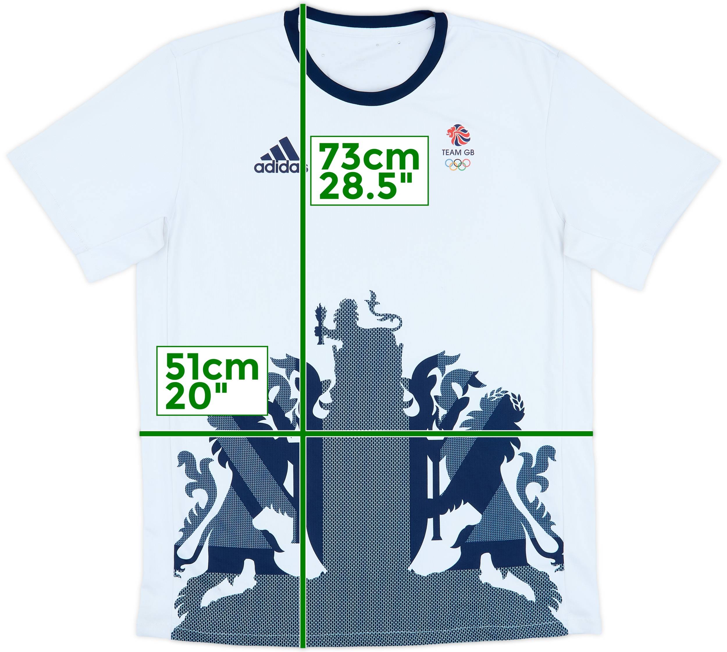 2016 Team GB adidas Training Shirt - 7/10 - (L)