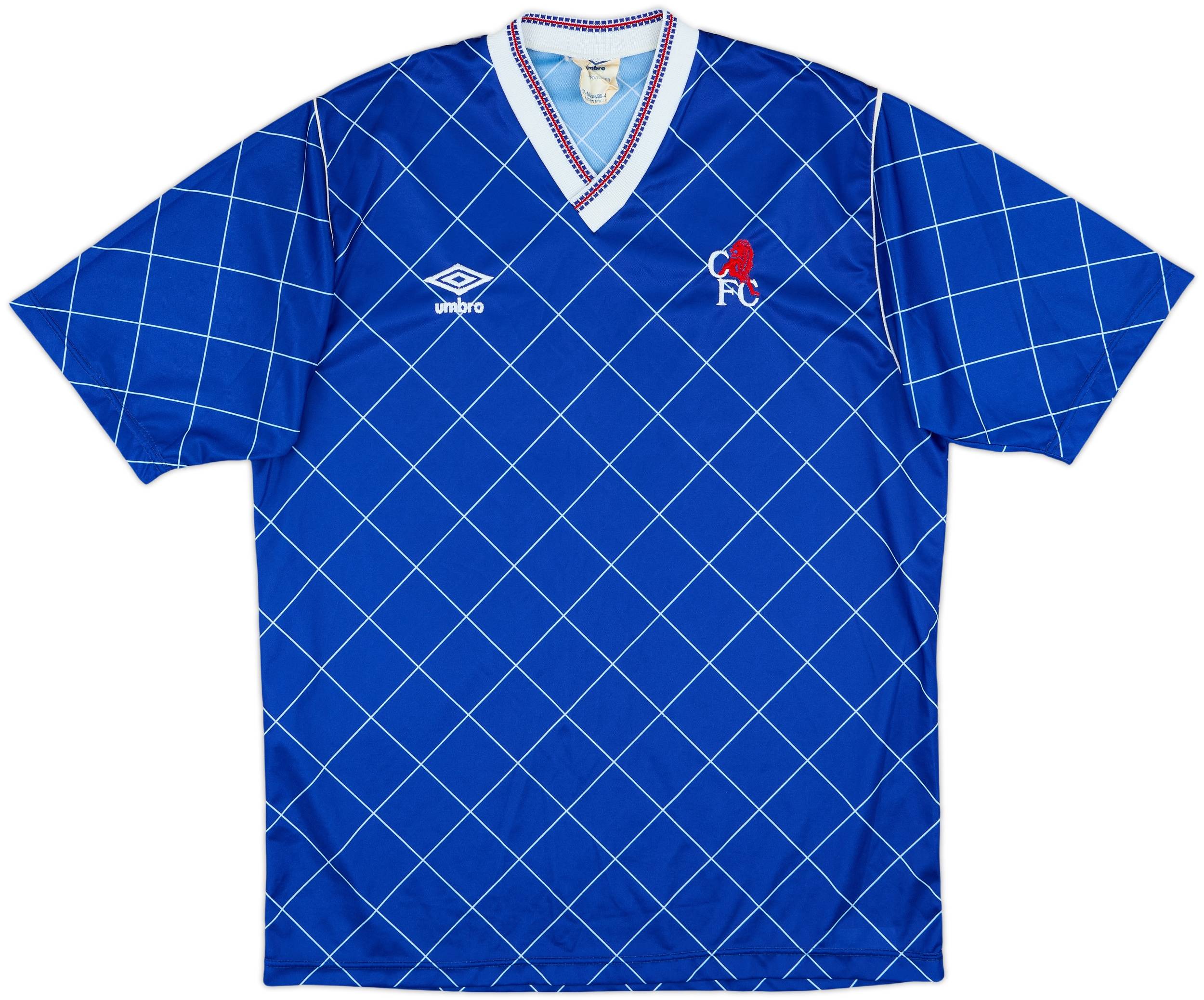 1987 89 チェルシー　ユニフォーム 1987-89 Chelsea Home Shirt - 6/10 - (M)