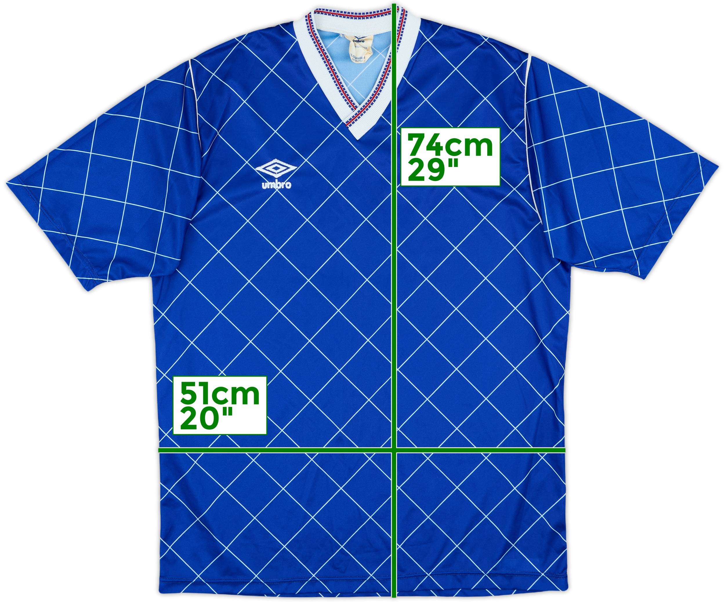 1987-89 Chelsea Home Shirt - 6/10 - (M)