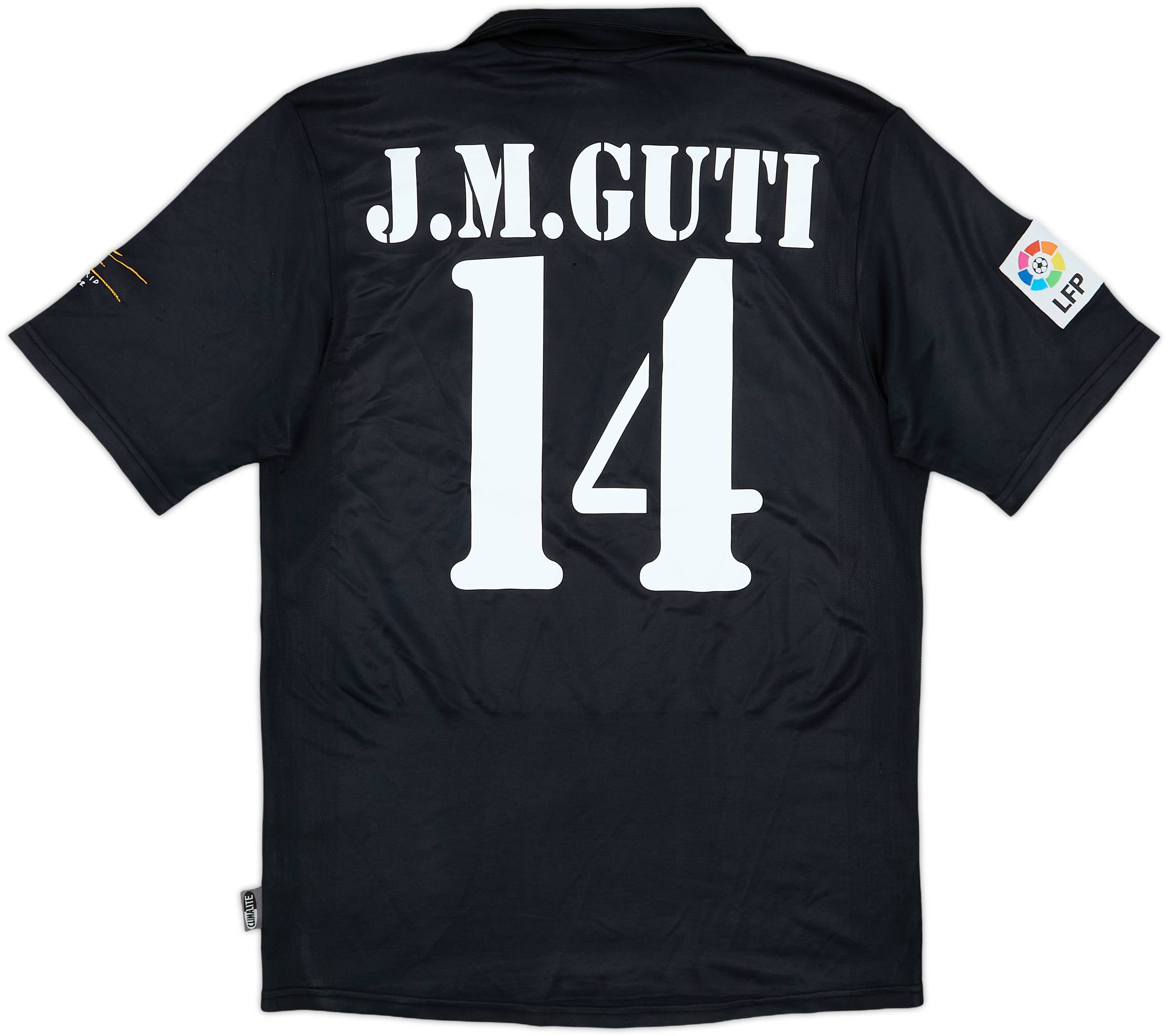 2001 Real Madrid Away Shirt J.M.Guti #14 - 6/10 - (S)