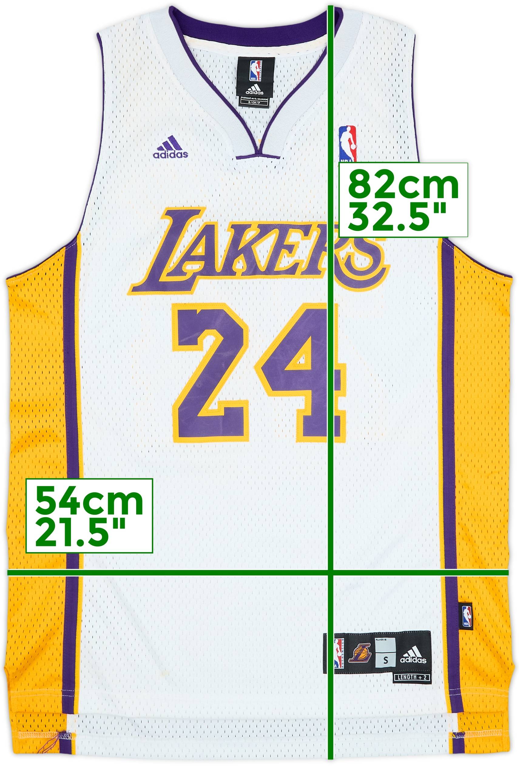 2006-10 LA Lakers Bryant #24 adidas Swingman Alternate Jersey - 7