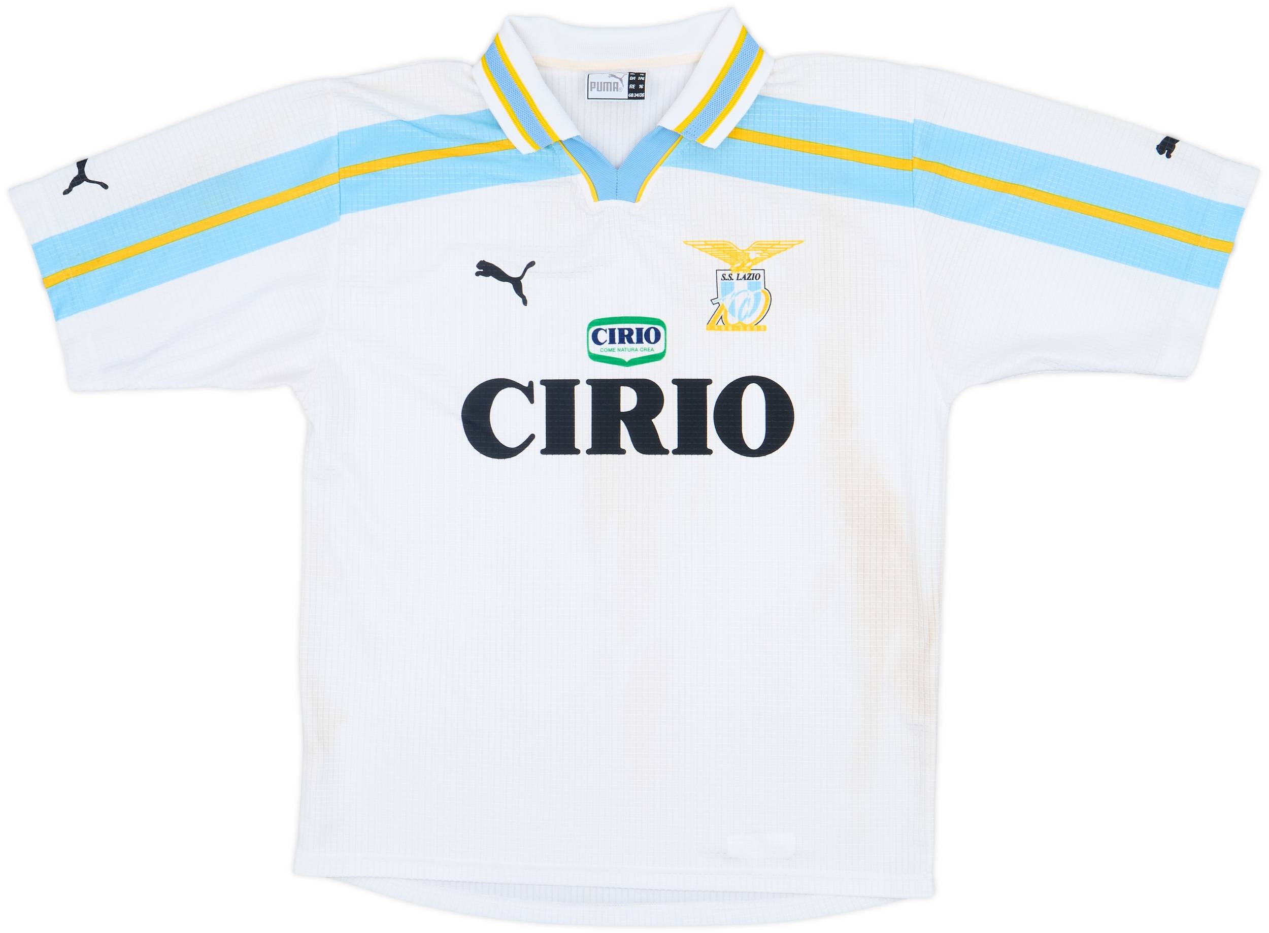 1999-00 Lazio Centenary Basic Home Shirt - 5/10 - (XL.Boys)