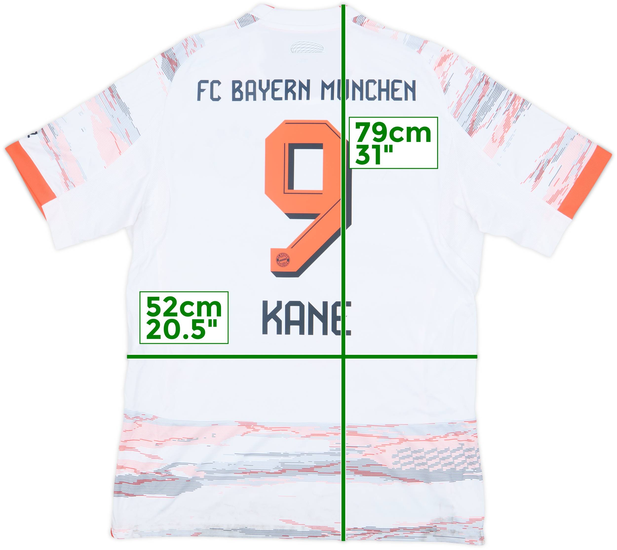 2025-26 Bayern Munich Away Shirt Kane #9 (L)