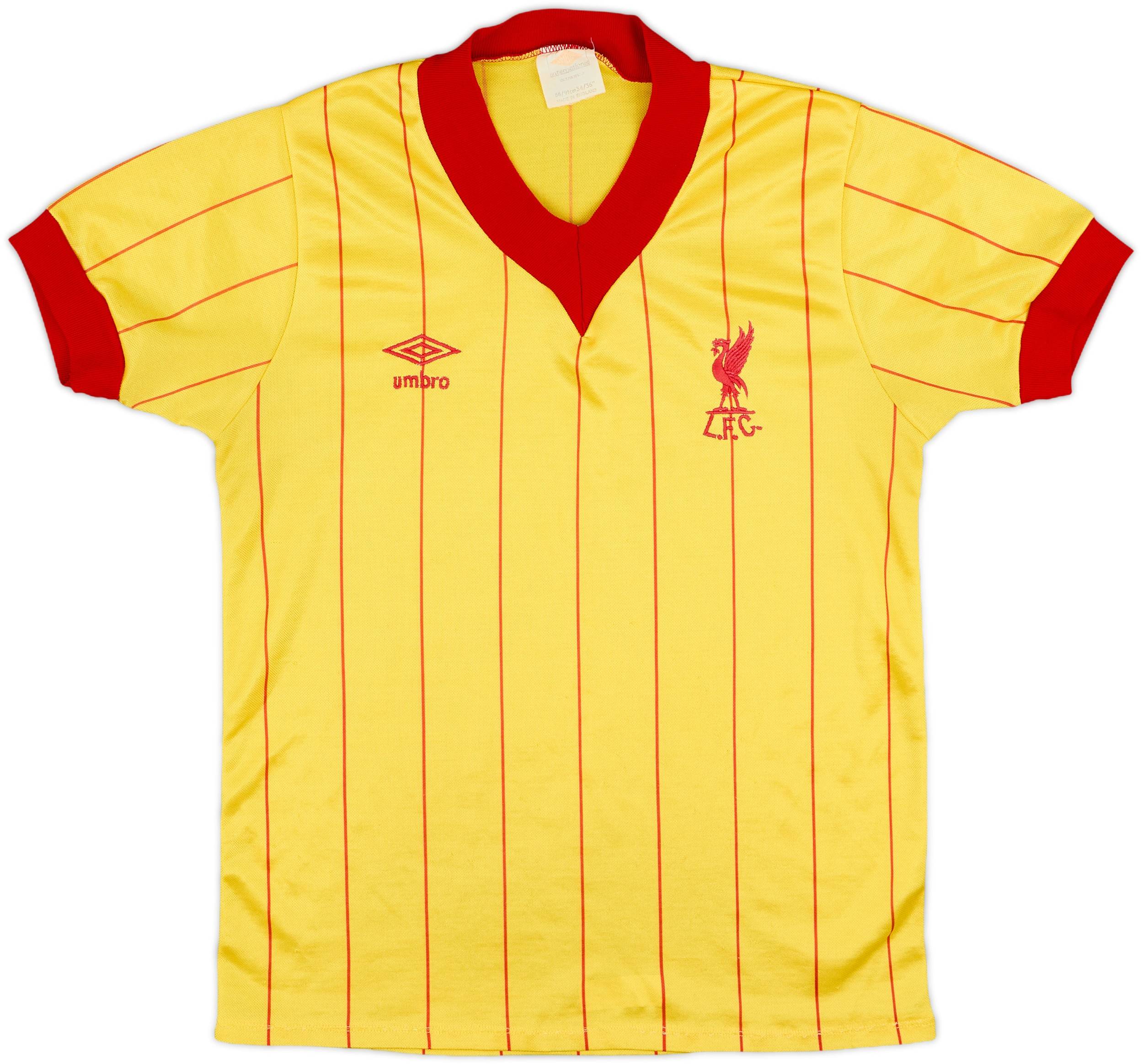 ウェア 80s Liverpool Away Football Shirt UMBRO Liverpool FC 1984/1985 Away Football Shirt Soccer Jersey Umbro Men