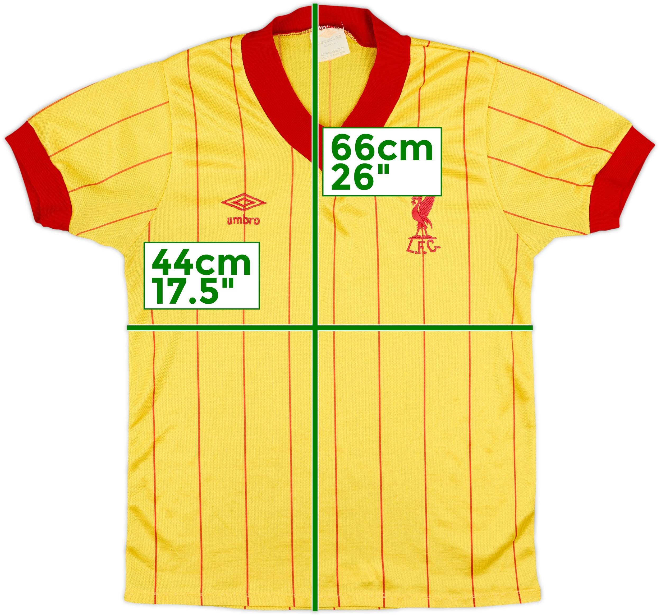 1981-84 Liverpool Away Shirt - 7/10 - (S)