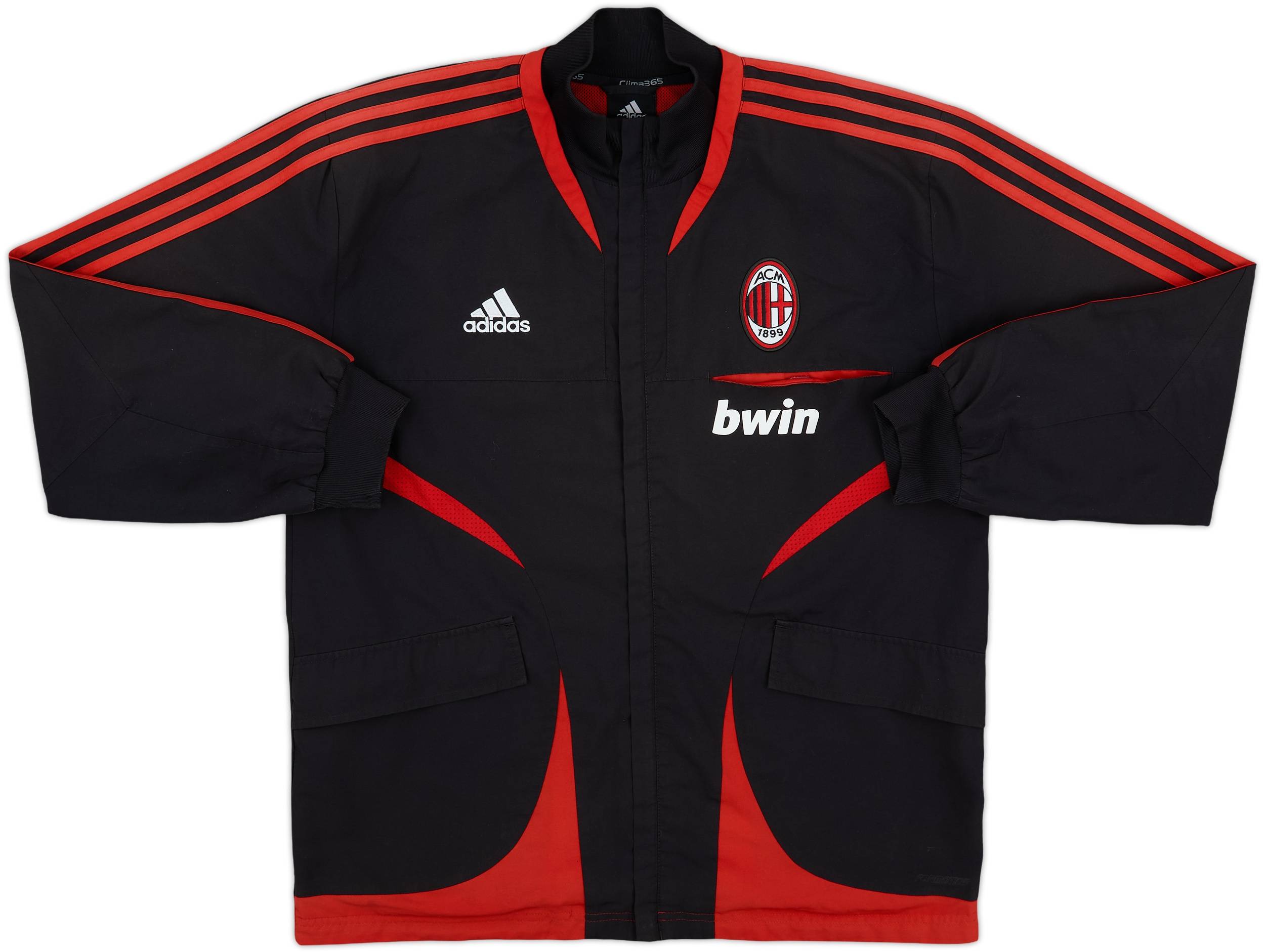 2007-08 AC Milan adidas Track Jacket - 6/10 - (M/L)
