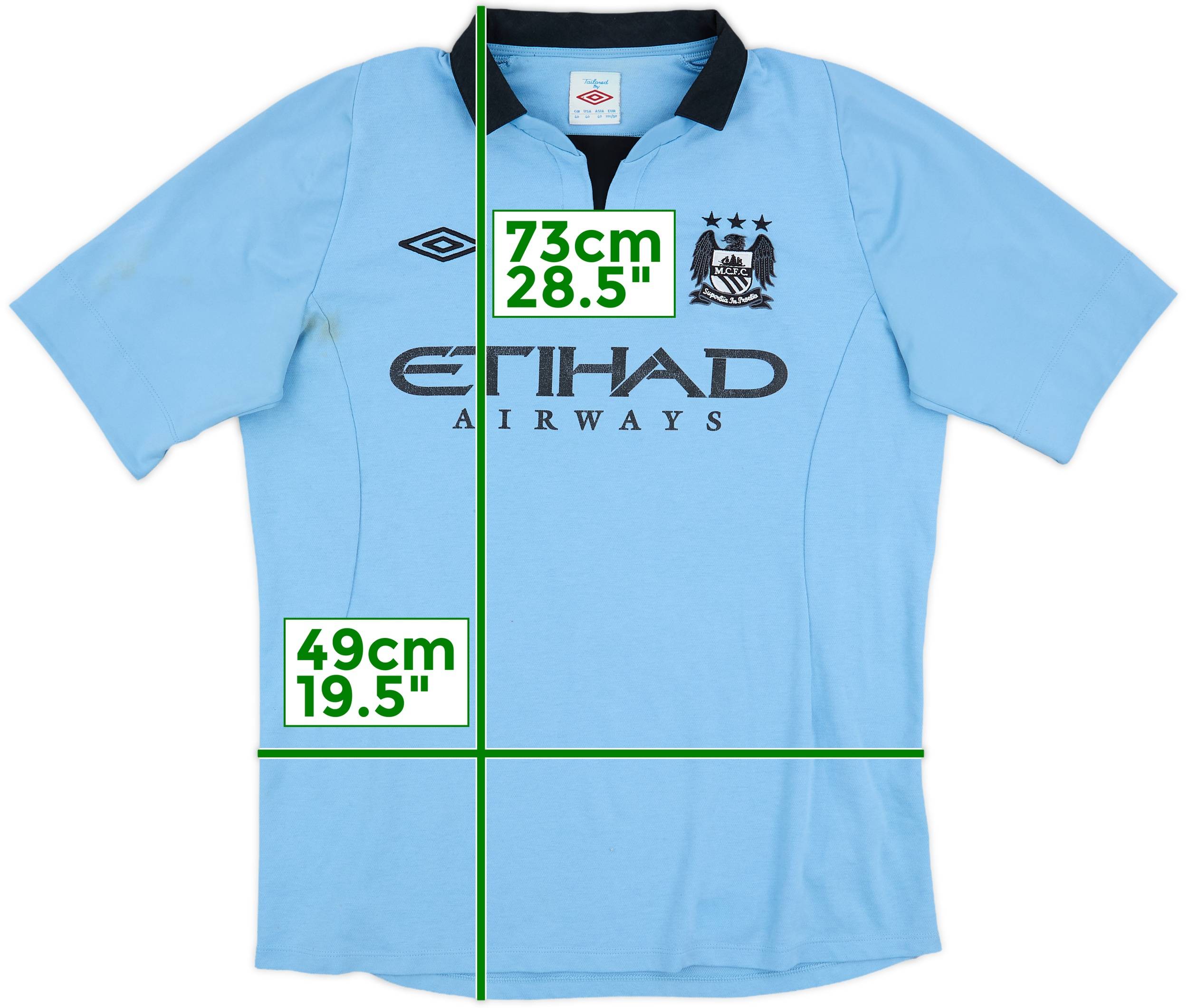 2012-13 Manchester City Home Shirt - 5/10 - (M)