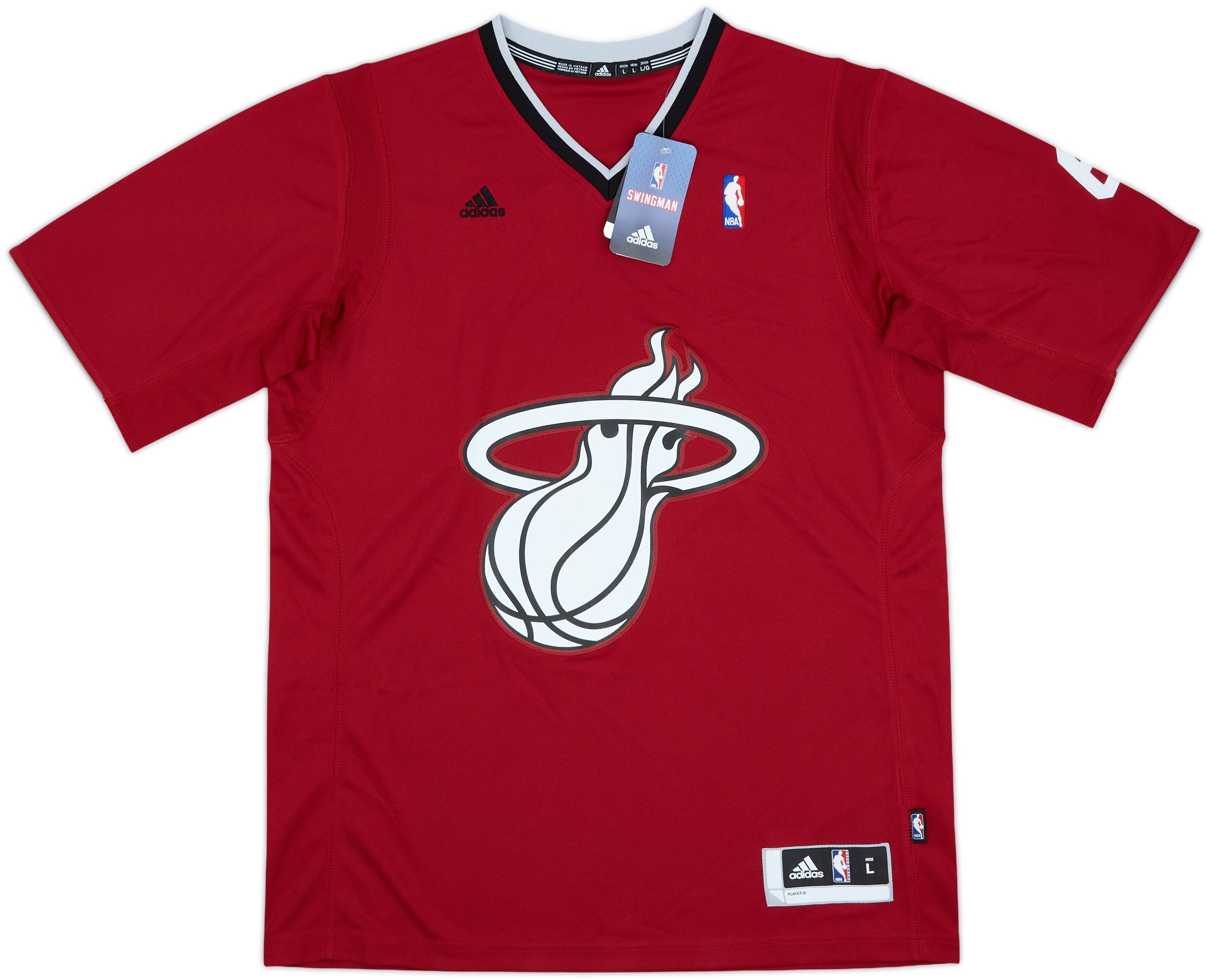 2013 Miami Heat James #6 adidas Swingman Christmas Day Jersey (L)