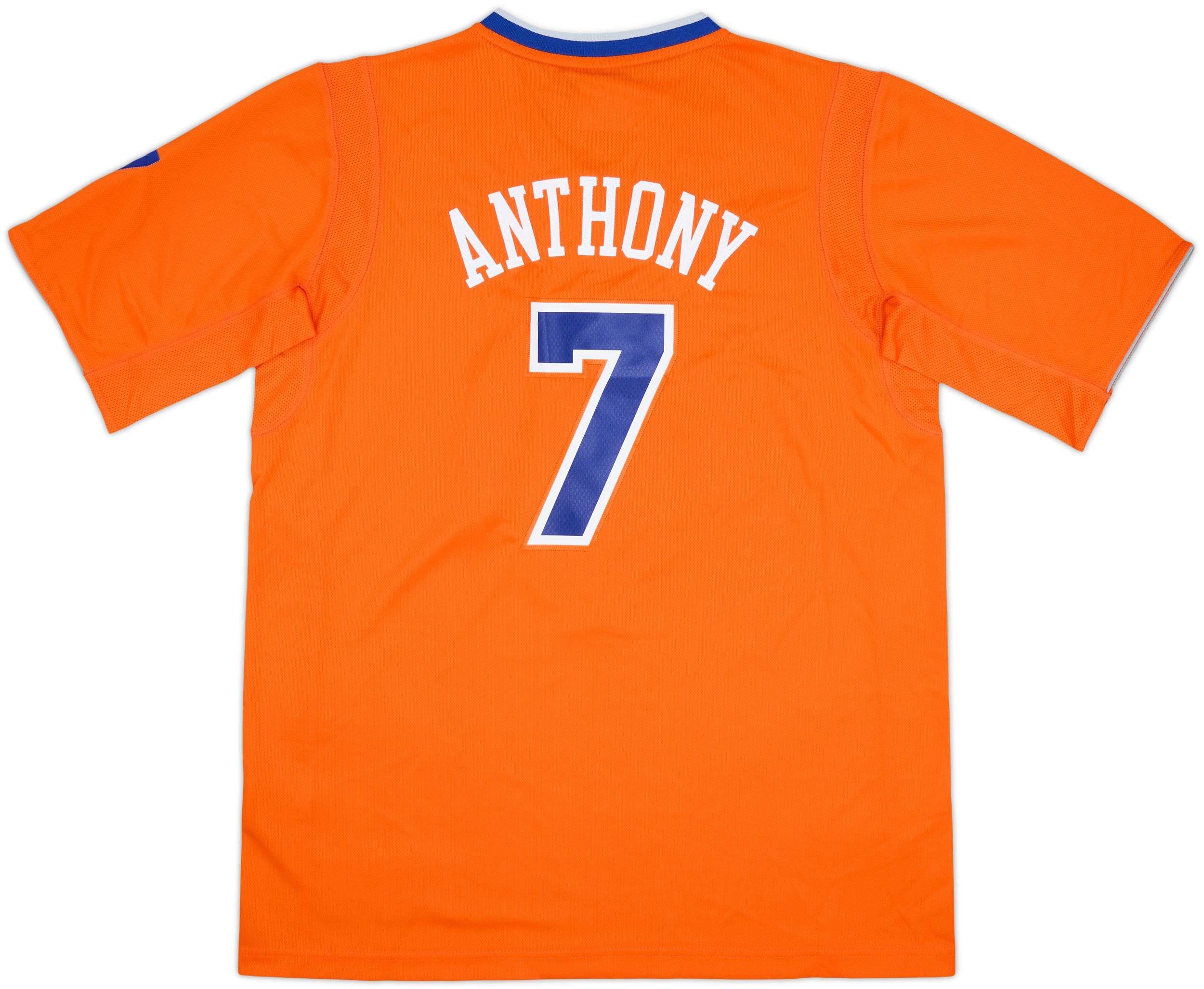 2013 New York Knicks Anthony #7 adidas Swingman Christmas Day