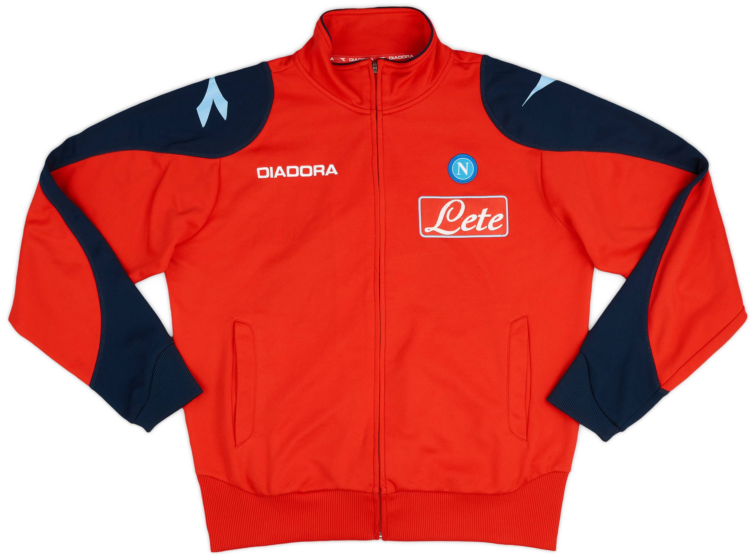 2007-08 Napoli Diadora Track Jacket - 7/10 - (M)