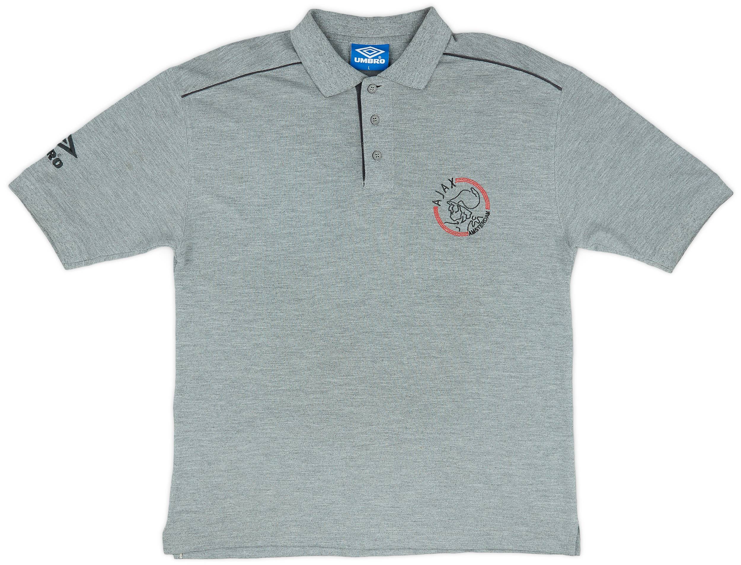1998-99 Ajax Umbro Polo Shirt - 8/10 - (L)