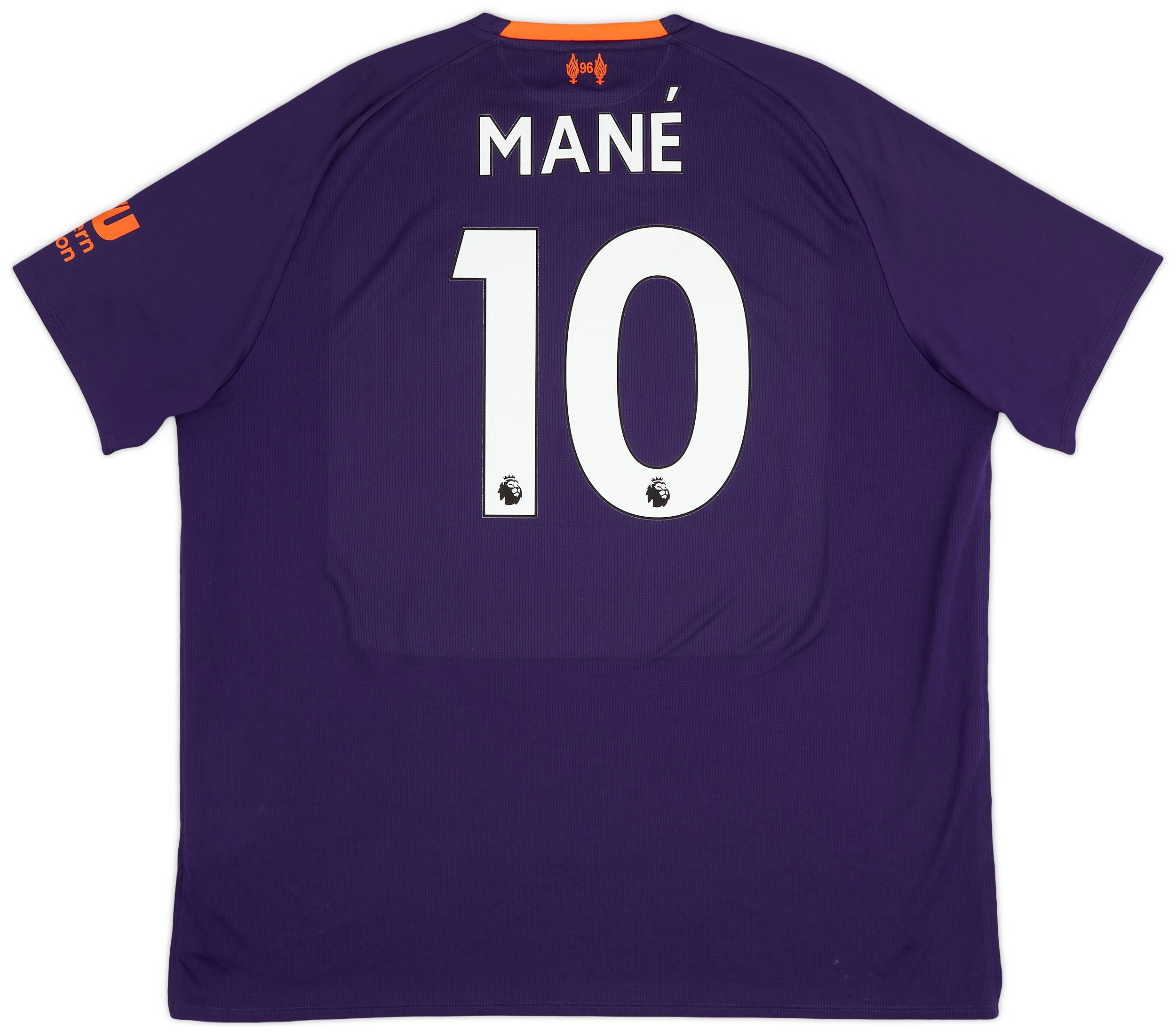 2018 19 Liverpool Away Shirt Mane 10 7 10 XXL
