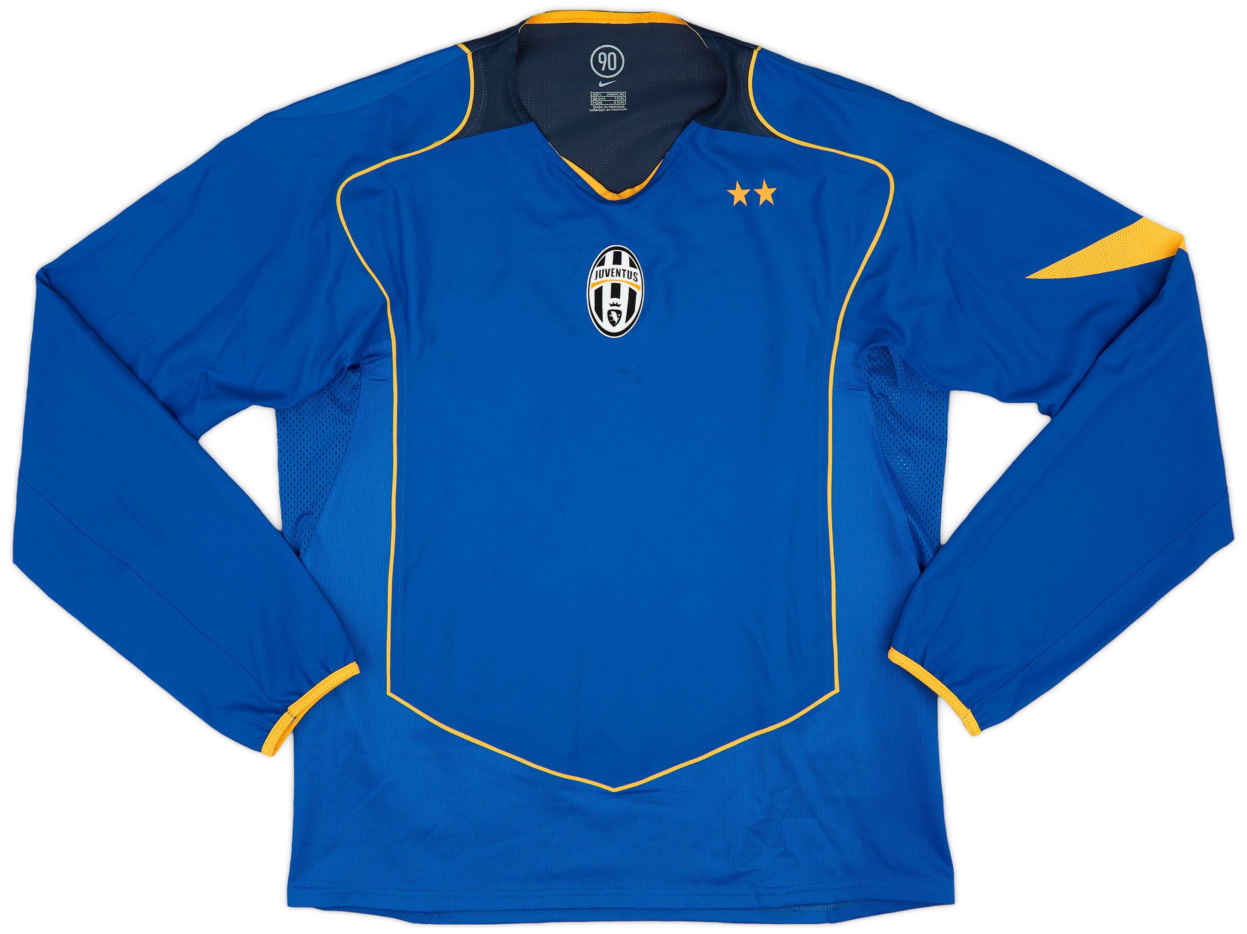 2004 05 Juventus Player Issue Third L S Shirt 8 10 L