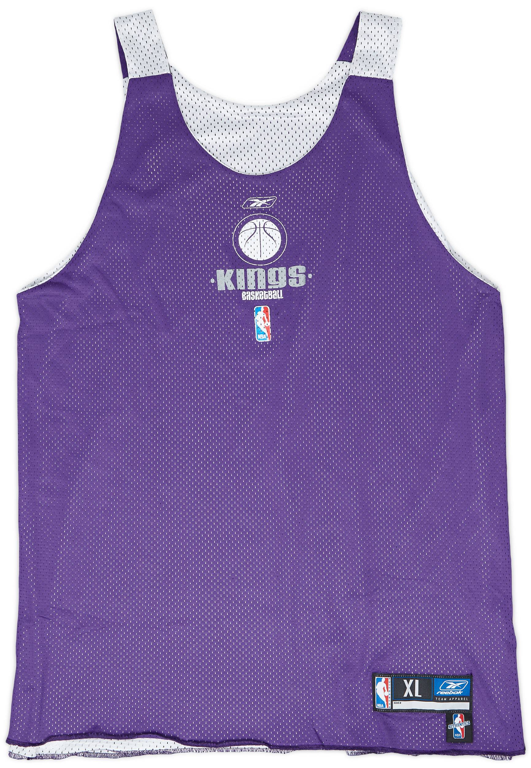 2001-06 Sacramento Kings Reebok Training Jersey (Reversible) XL