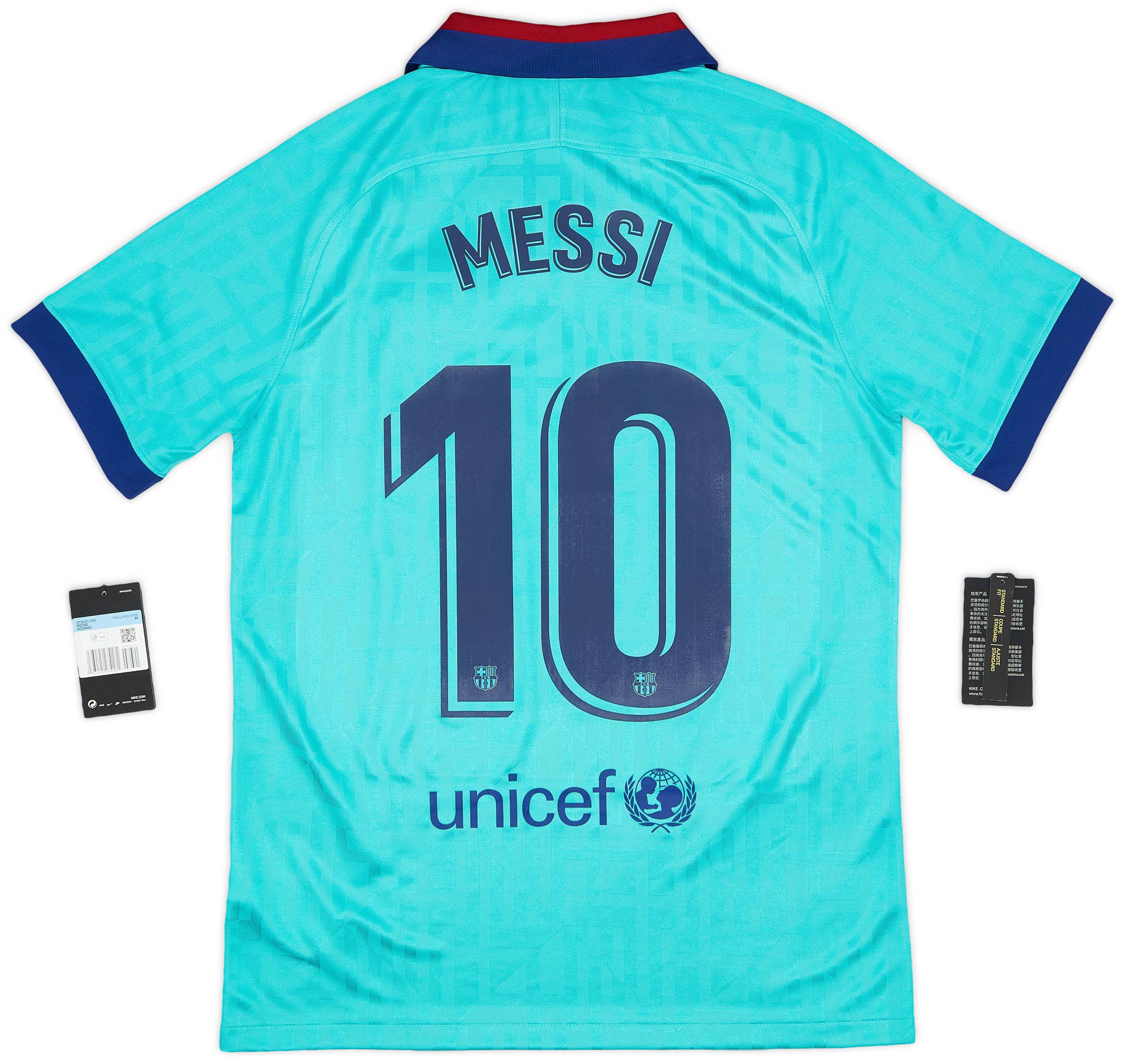 2019-20 Barcelona Third CL Shirt Messi #10 (M)