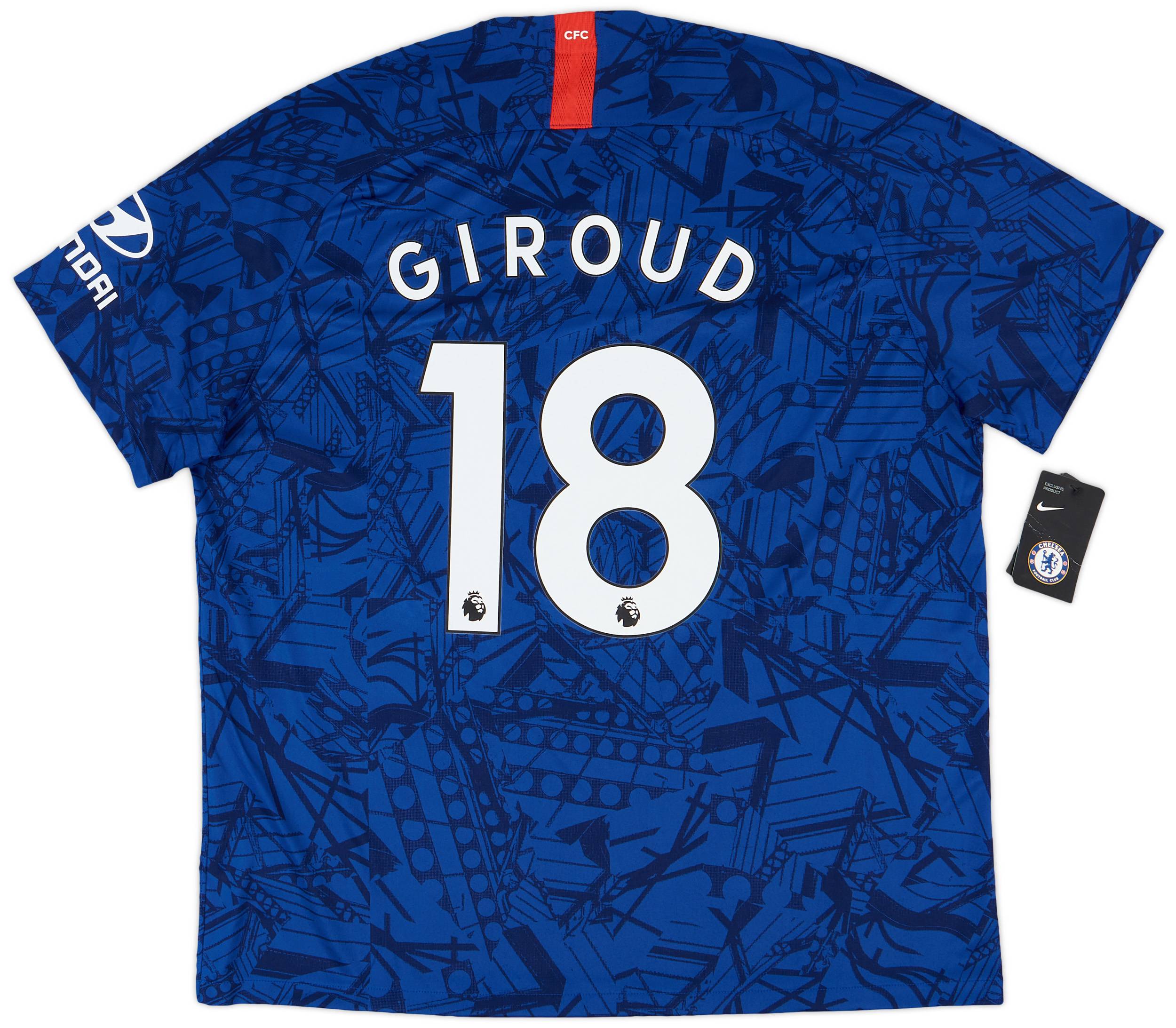 2019-20 Chelsea Home Shirt Giroud #18 (XXL)