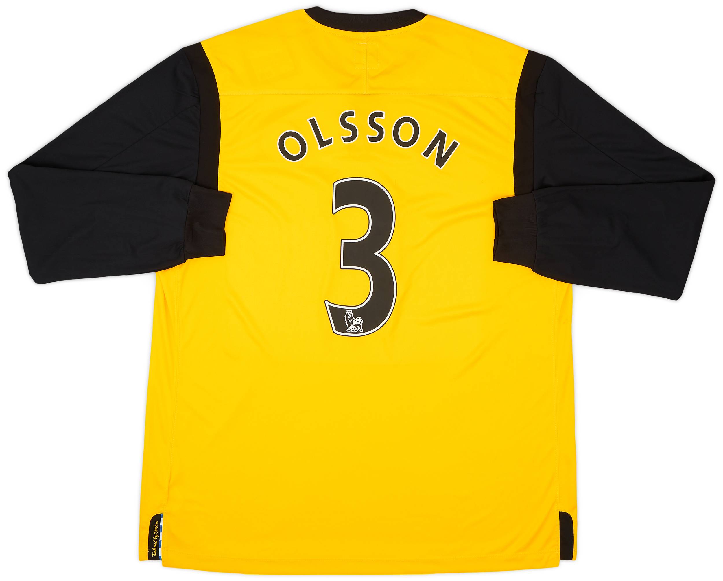 2011-12 Blackburn Away L/S Shirt Olsson #3 (XXL)