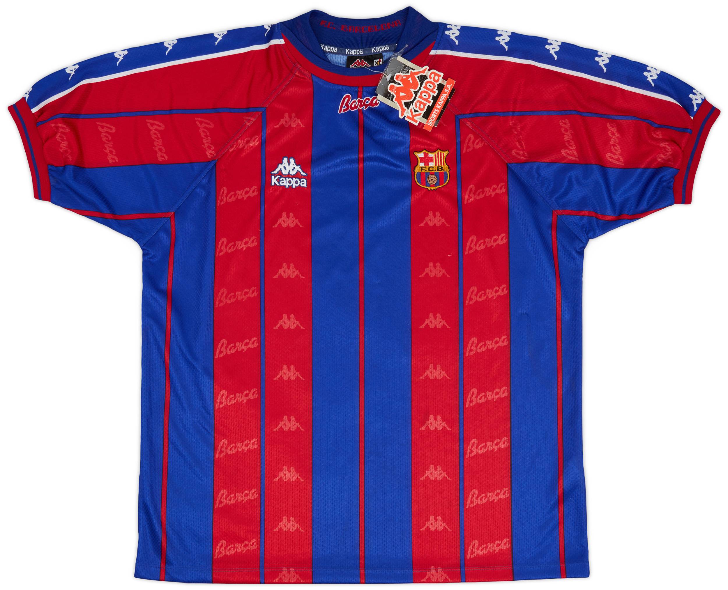 1997-98 Barcelona Home Shirt (XL)