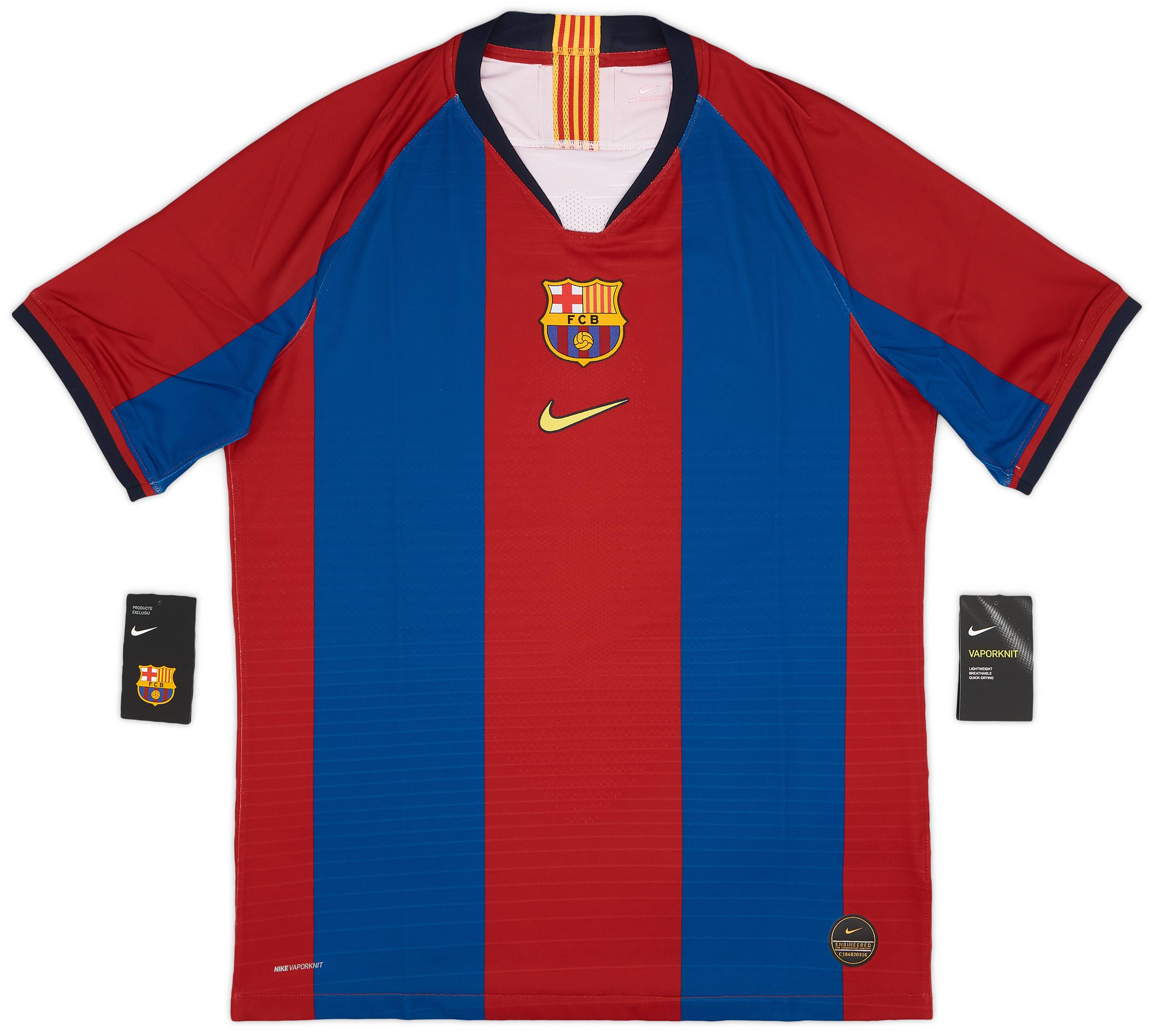 2019 20 Barcelona Authentic El Clasico Home Shirt L