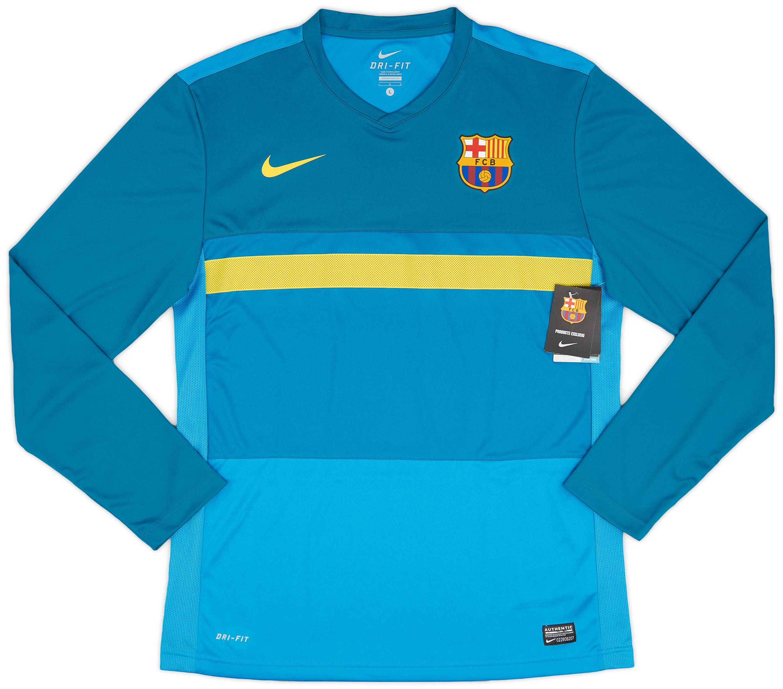 2011-12 Barcelona Nike Training L/S Shirt (L)