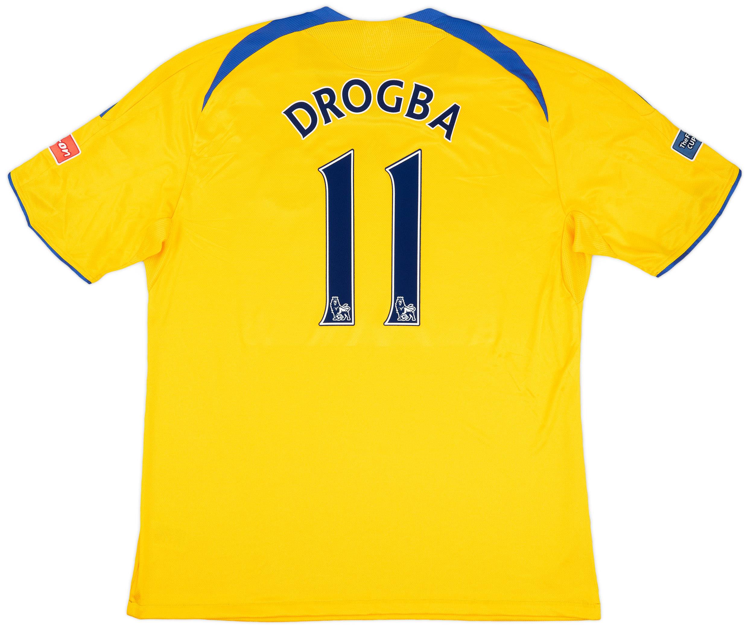 2008-09 Chelsea 'FA Cup Final' Third Shirt Drogba #11 (3XL)