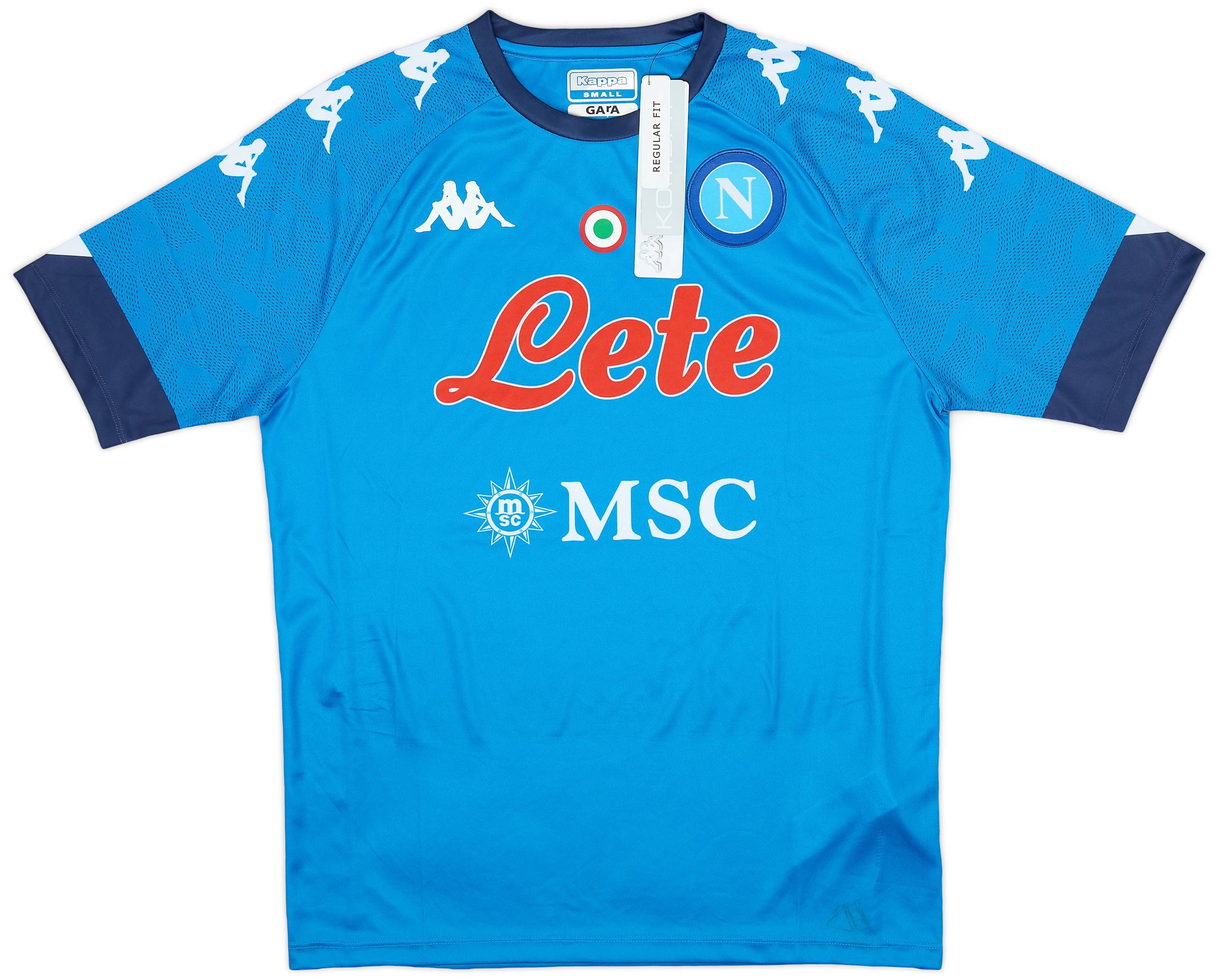 2020-21 Napoli Basic Home Shirt (S)