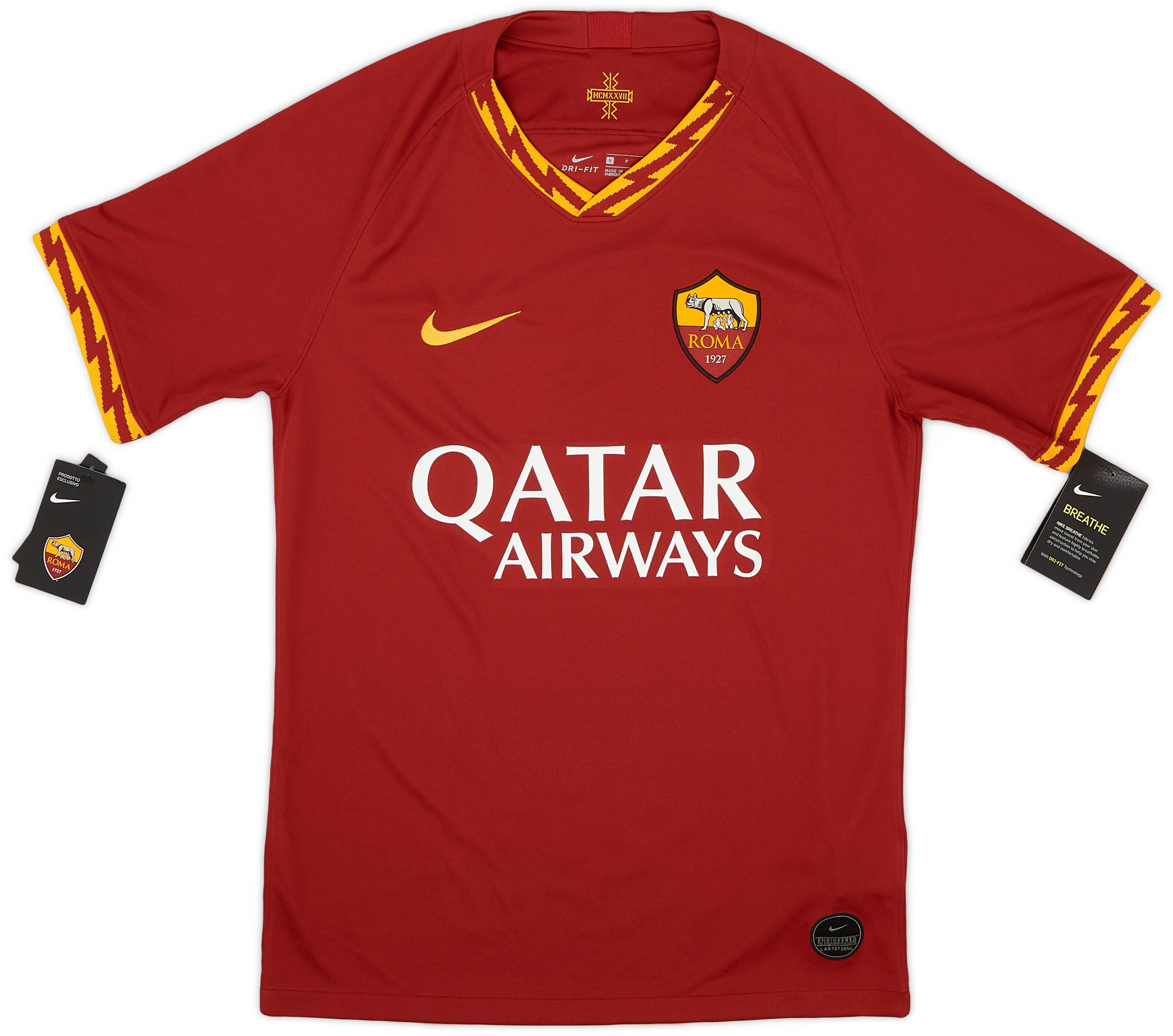 2019 20 Roma Home Shirt S