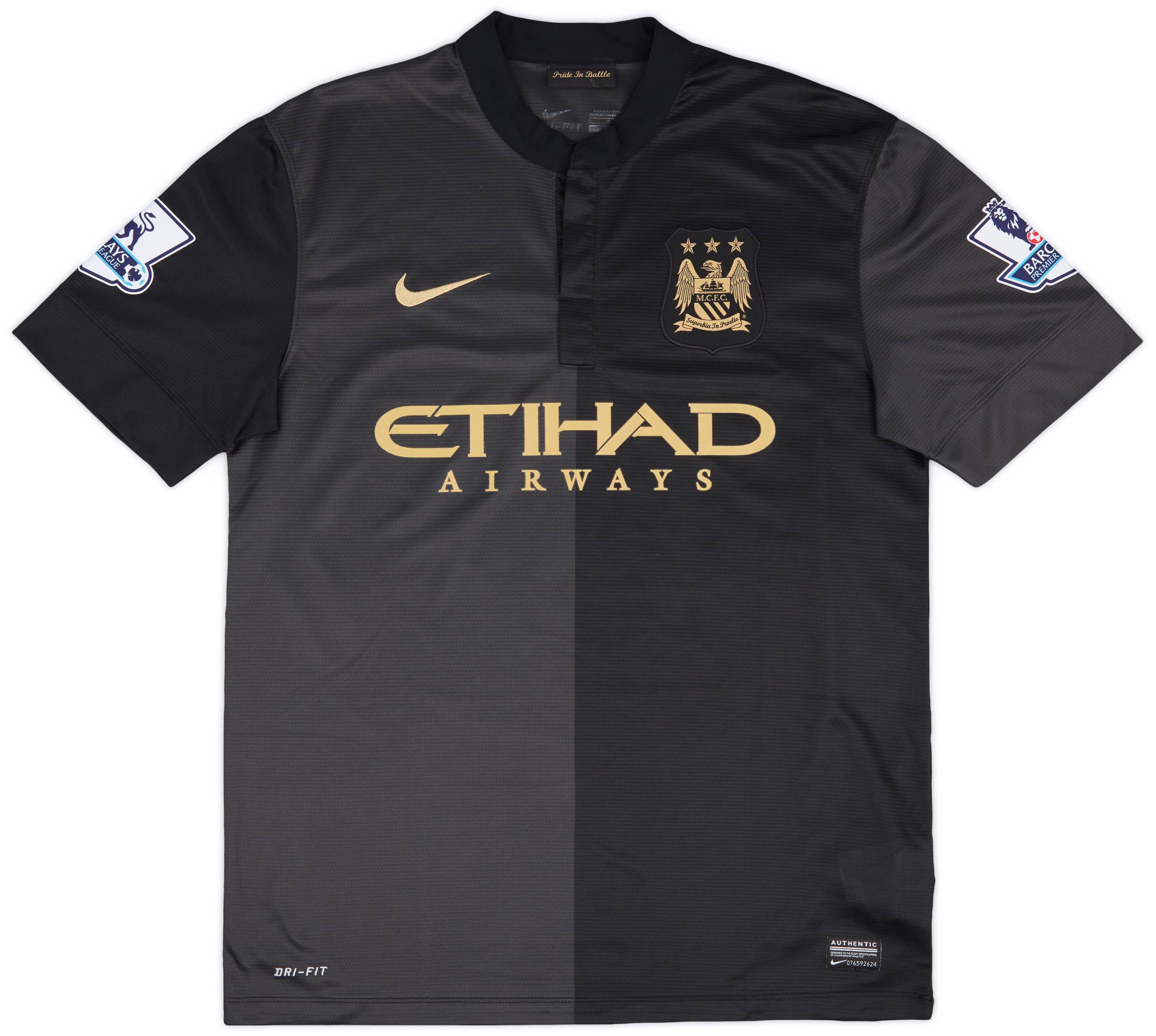 ManchesterCity 13/14 Away ユニフォーム 2013-14 Manchester City Away Shirt Kun Agüero #16 - 8/10 - (M)