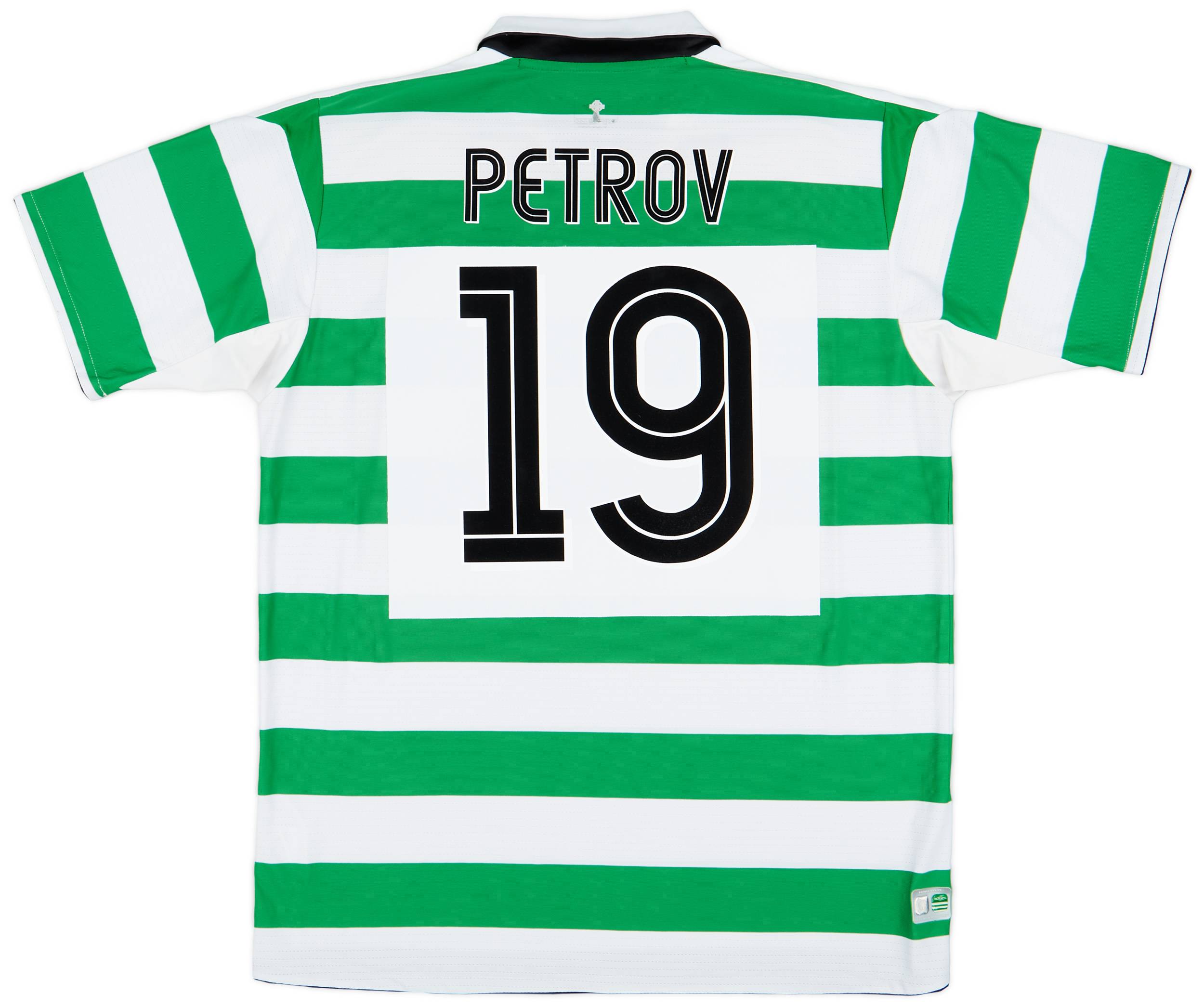 2004-05 Celtic Home Shirt Petrov #19 - 6/10 - (XL)