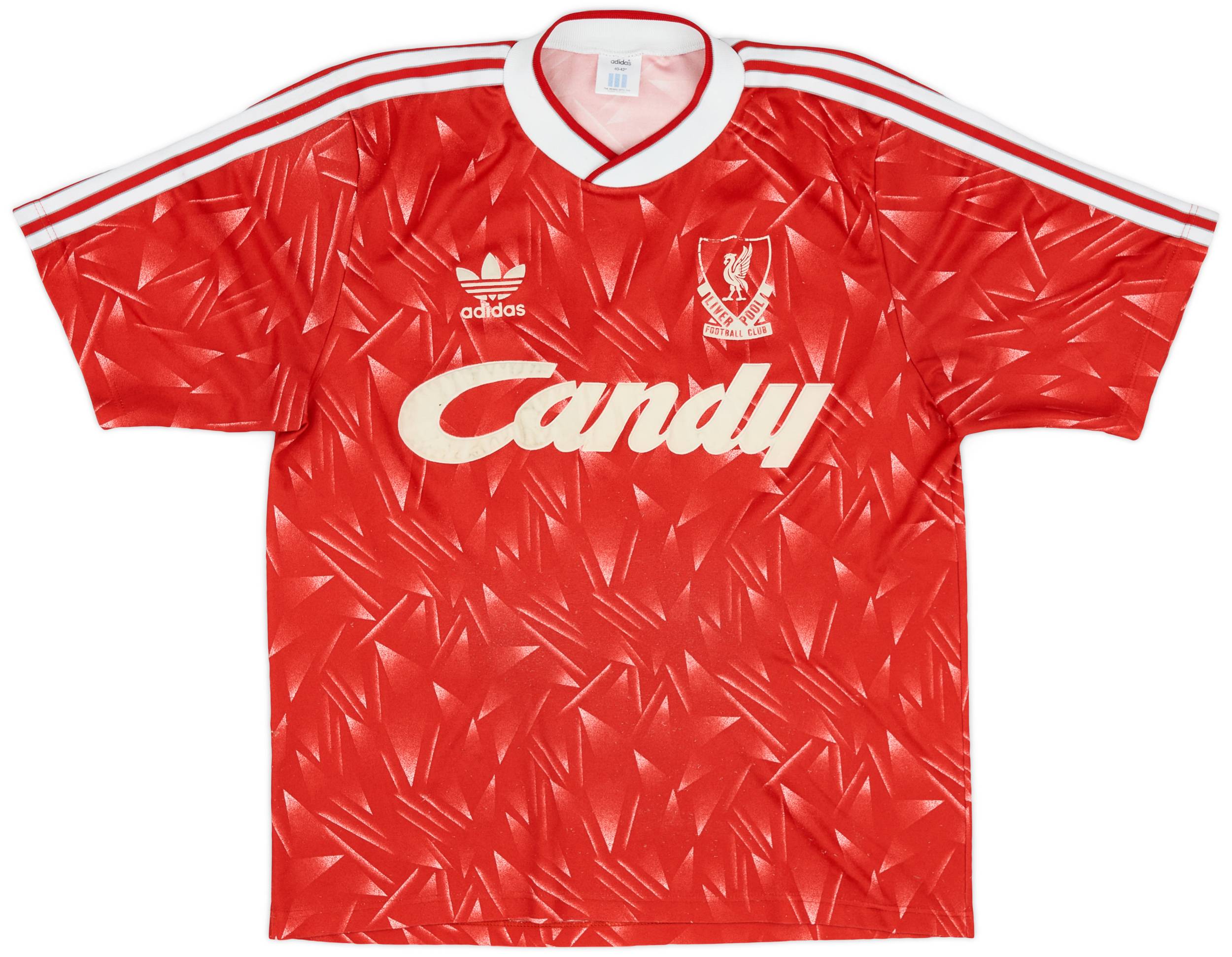 1989-91 Liverpool Home Shirt - 6/10 - (M/L)