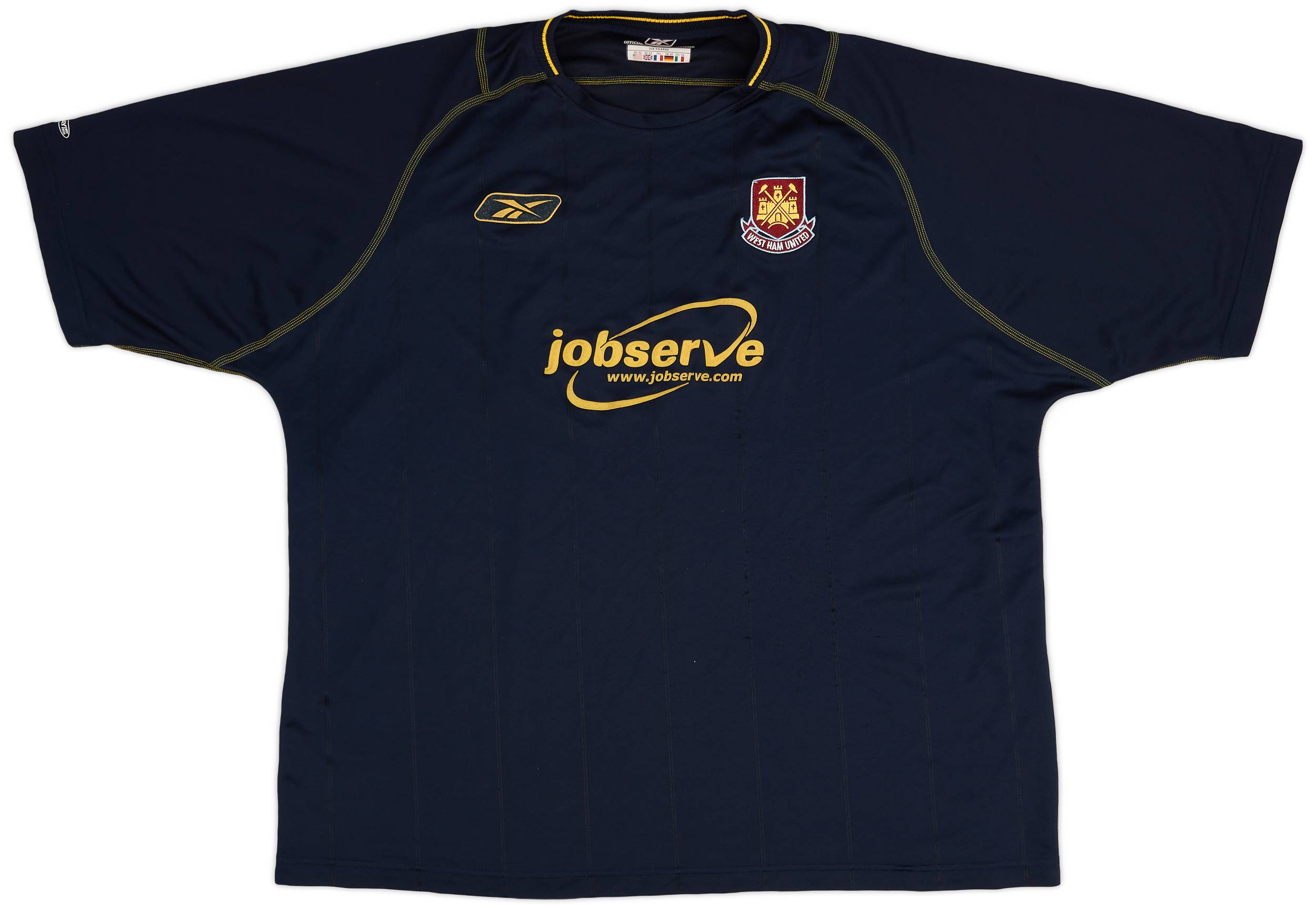 2003-04 West Ham Away Shirt - 8/10 - (XXL)