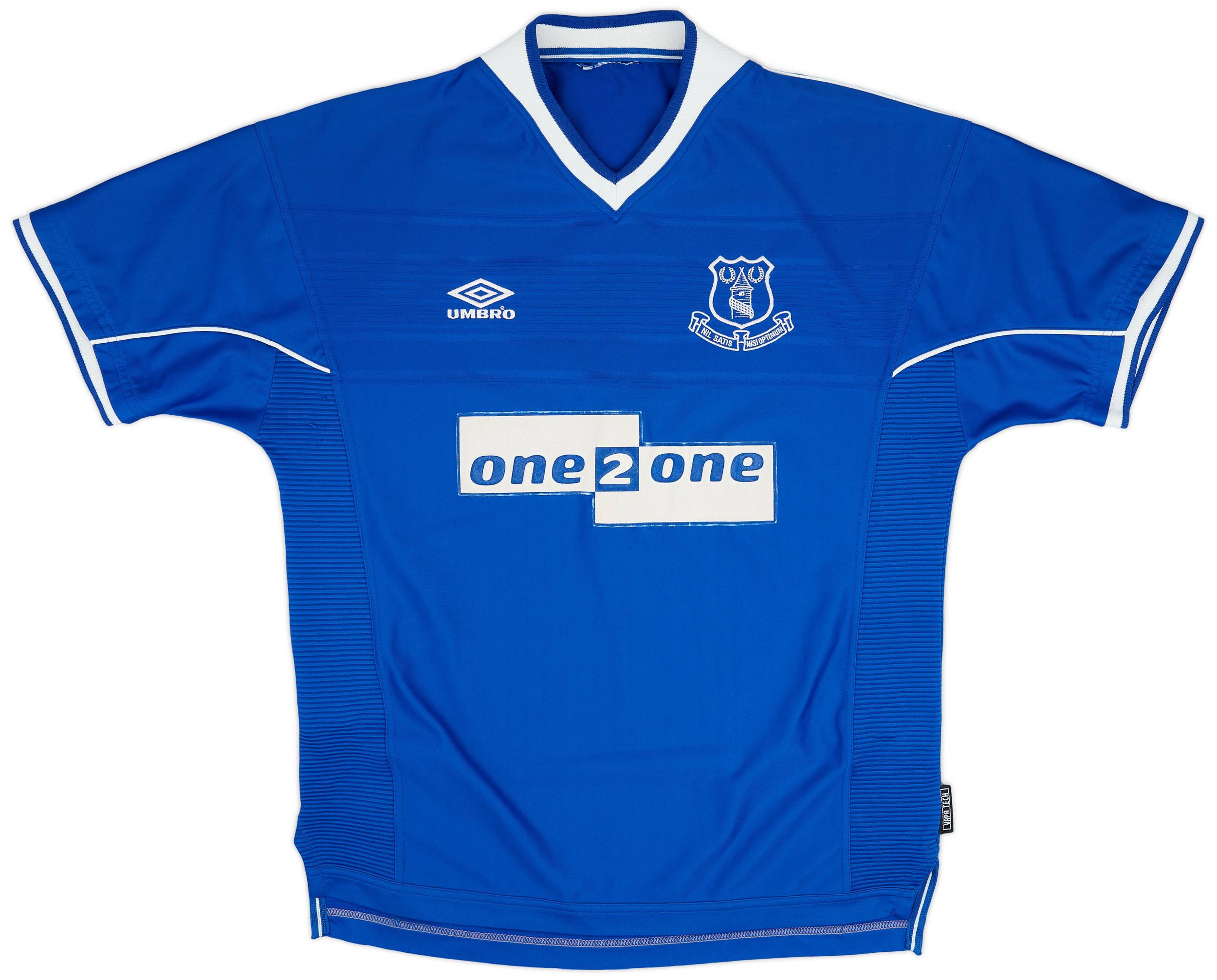 1999-00 Everton Home Shirt - 8/10 - (L)