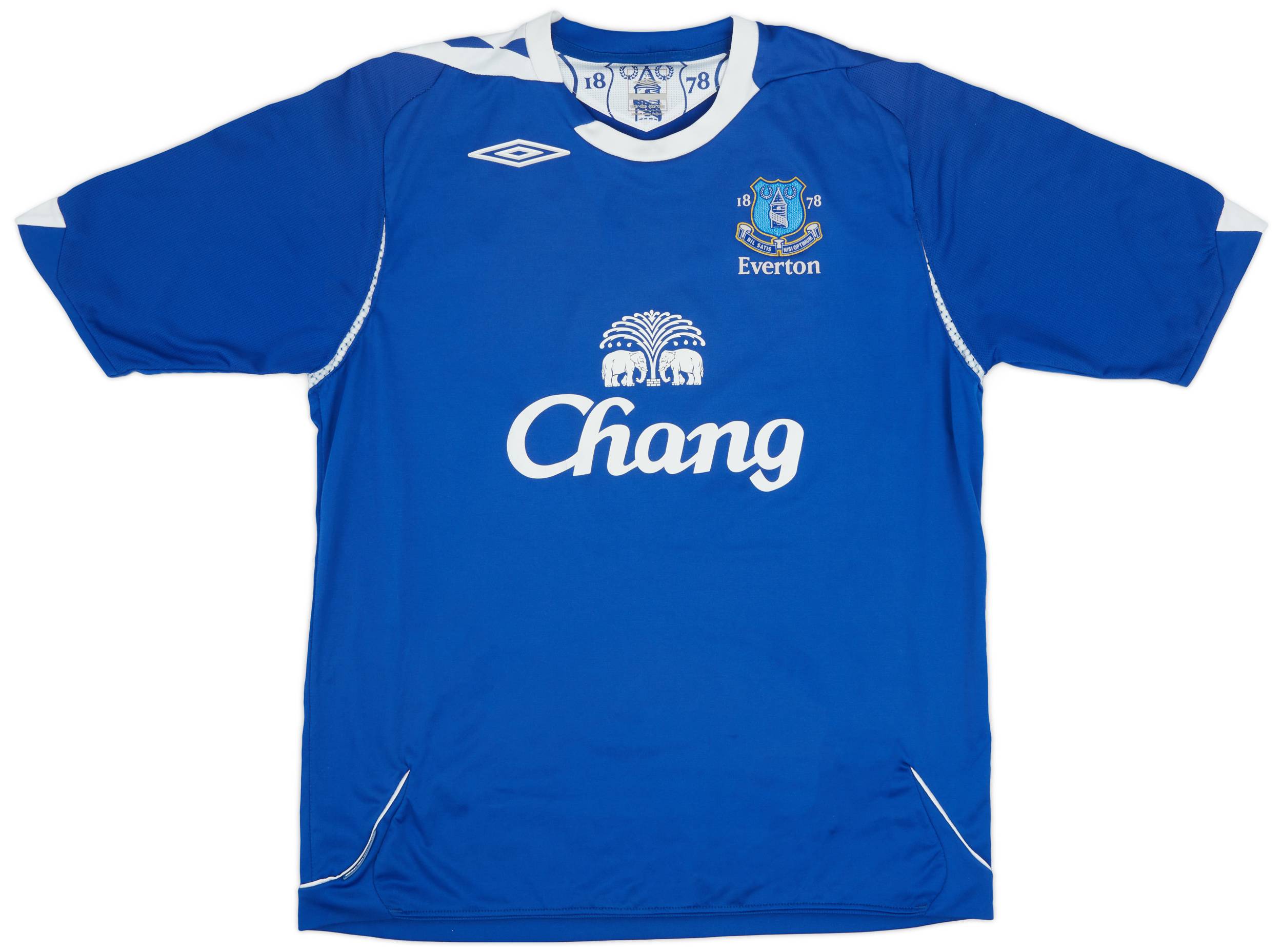 2006-07 Everton Home Shirt #9 - 8/10 - (L)