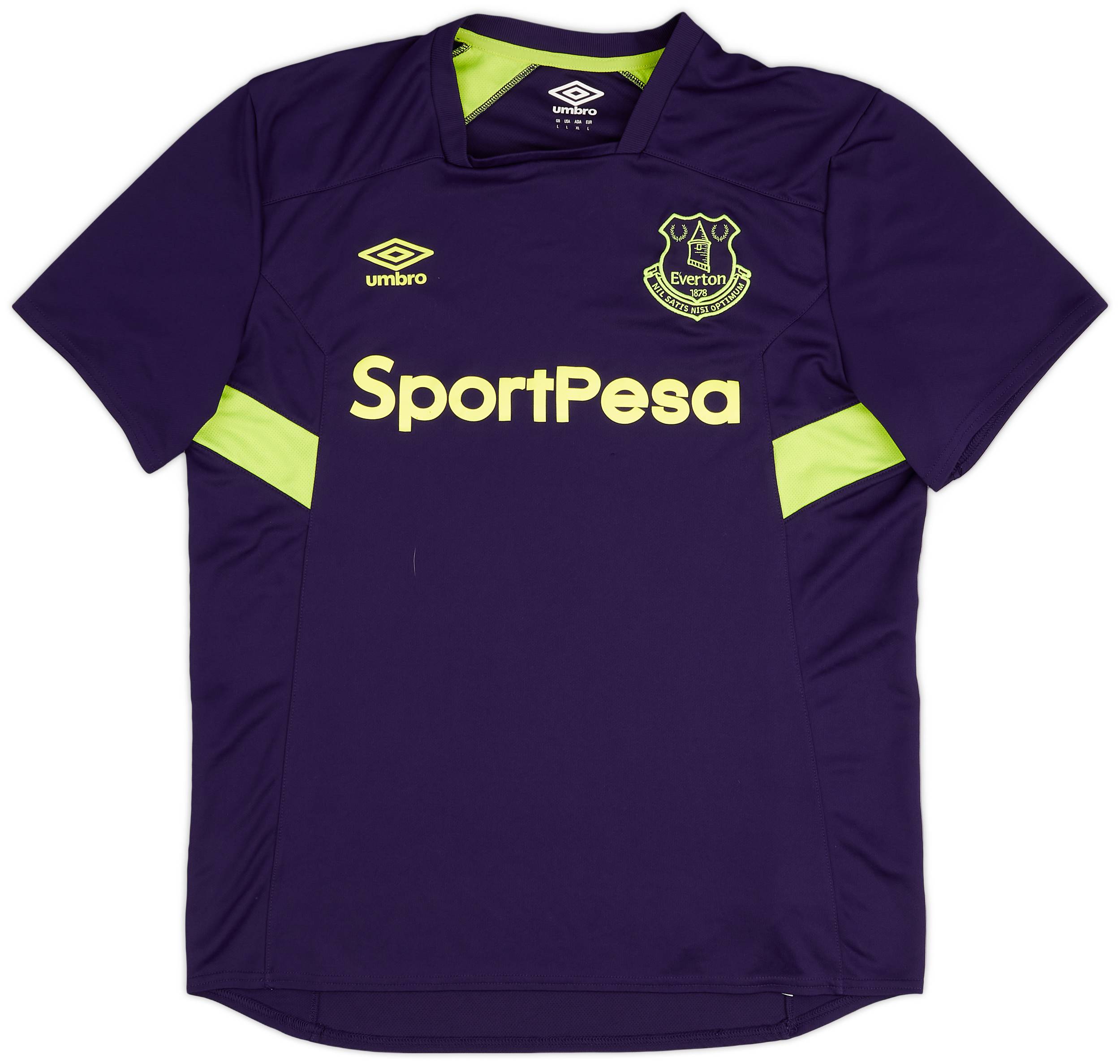 2017-18 Everton Umbro Training Shirt - 9/10 - (L)