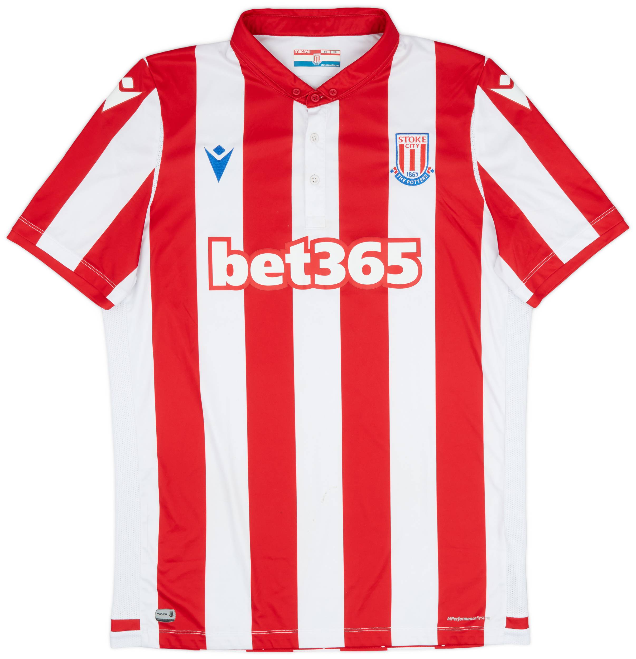 2019-20 Stoke City Home Shirt - 6/10 - (XXL)