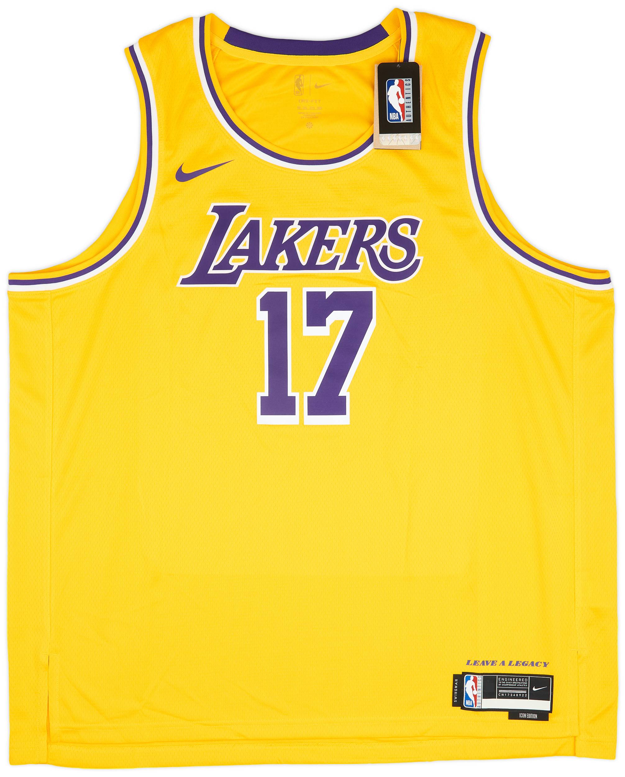 Lakers jersey 3xl 2025