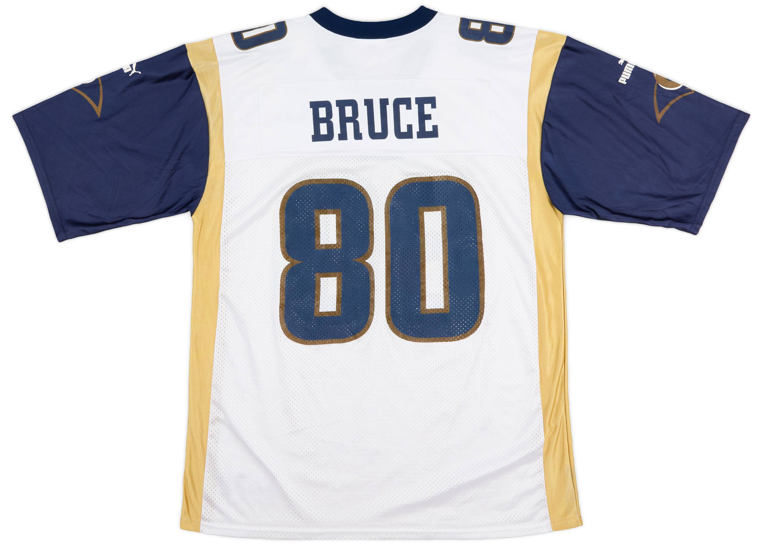 2000 Louis Rams Bruce #80 Puma Away Jersey (Excellent) L