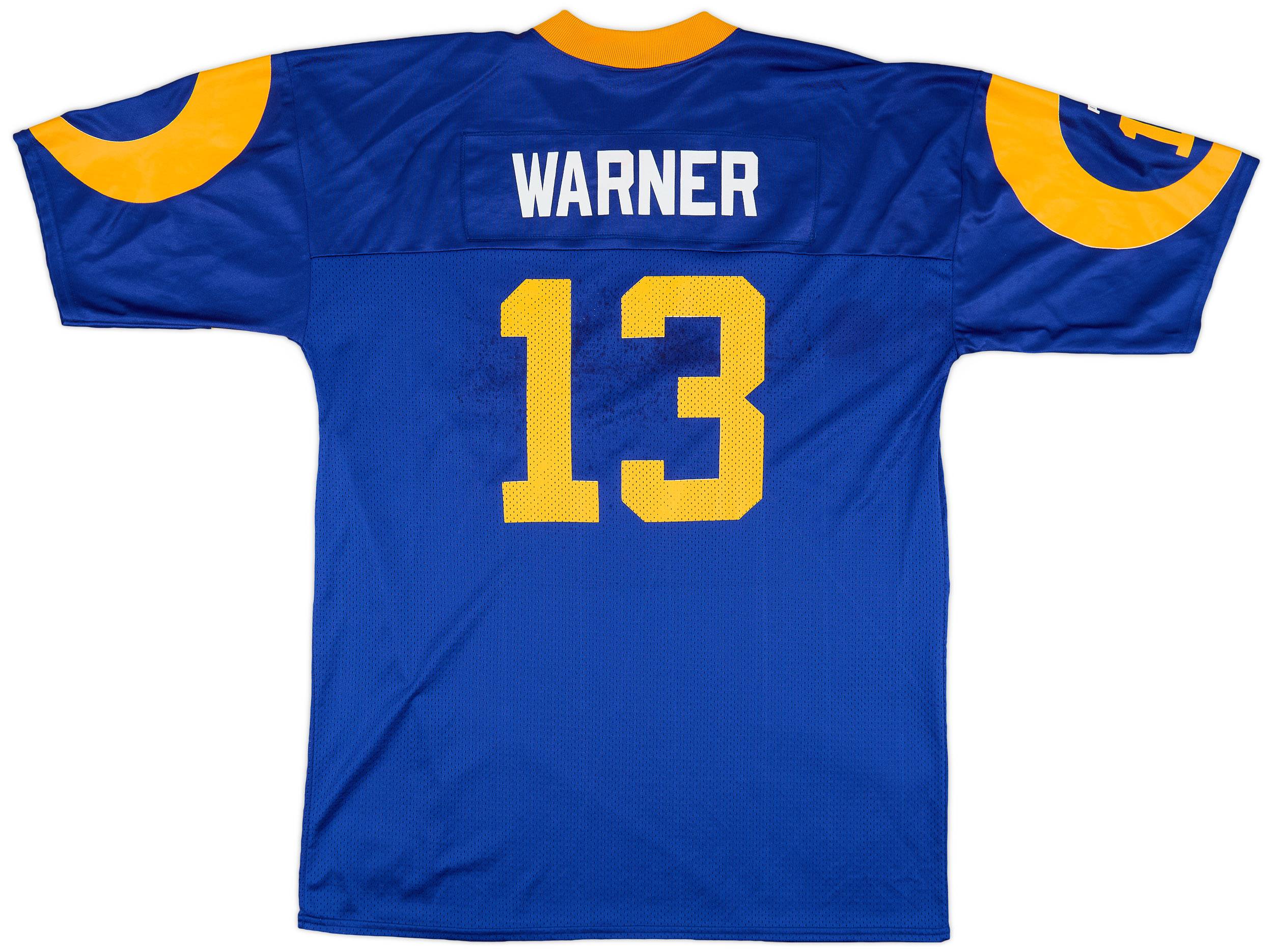 1998-99 St. Louis Rams Warner #13 Puma Home Jersey (Very Good) XXL