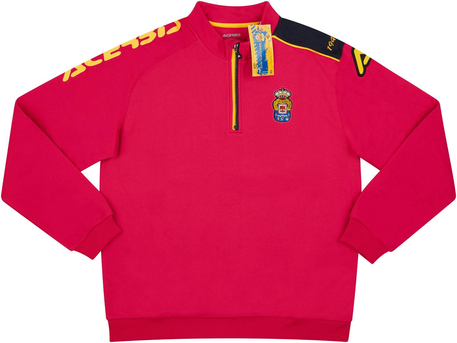 2015-16 Las Palmas Acerbis 1/2 Zip Training Sweat Top